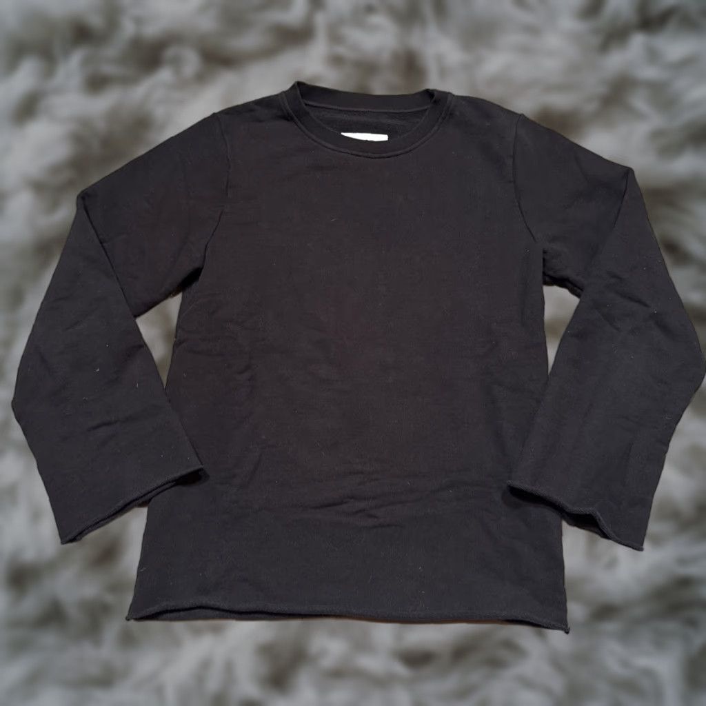 Maison Margiela MM6 Maison Margiela Sweatshirt Mens Size XS Black Size US XS / EU 42 / 0 - 1 Thumbnail