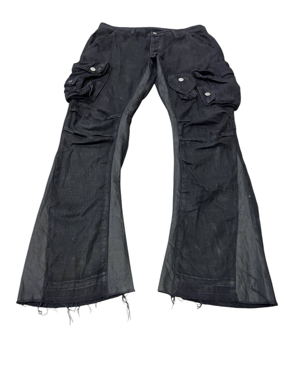 Japanese Brand FLARE‼️MNML WAX 3D POCKET CARGO PANT INSPIRED JULIUS Size US 33 - 1 Thumbnail