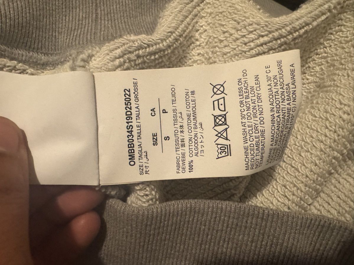 Off-White Off white “Logo” Text Hoodie Size US S / EU 44-46 / 1 - 6 Thumbnail