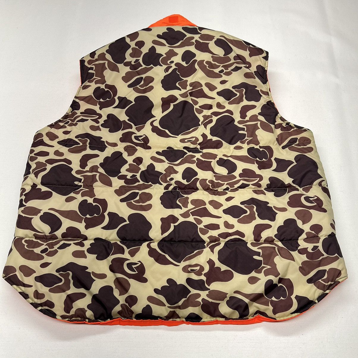Vintage × Winchester Winchester Vest Duck Camo Reversible Blaze Orange Hunting Size US XL / EU 56 / 4 - 14 Thumbnail