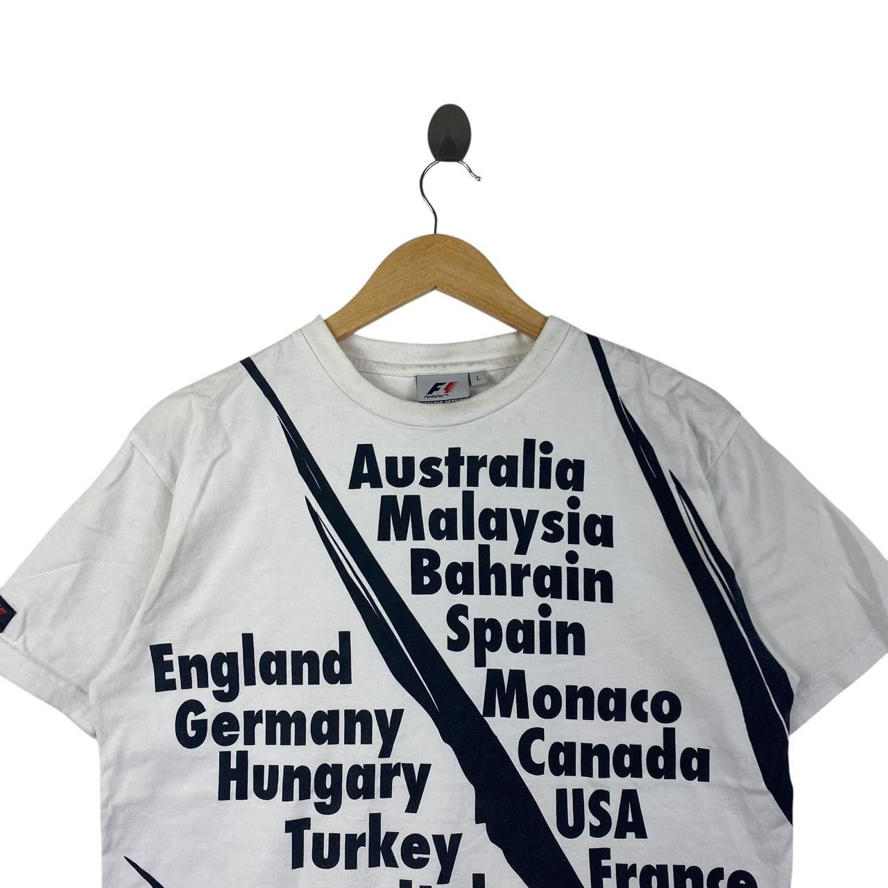 Formula 1 FORMULA 1 F1 Grand Prix Circuits Racing Team Tee Shirt Top Size US L / EU 52-54 / 3 - 2 Thumbnail