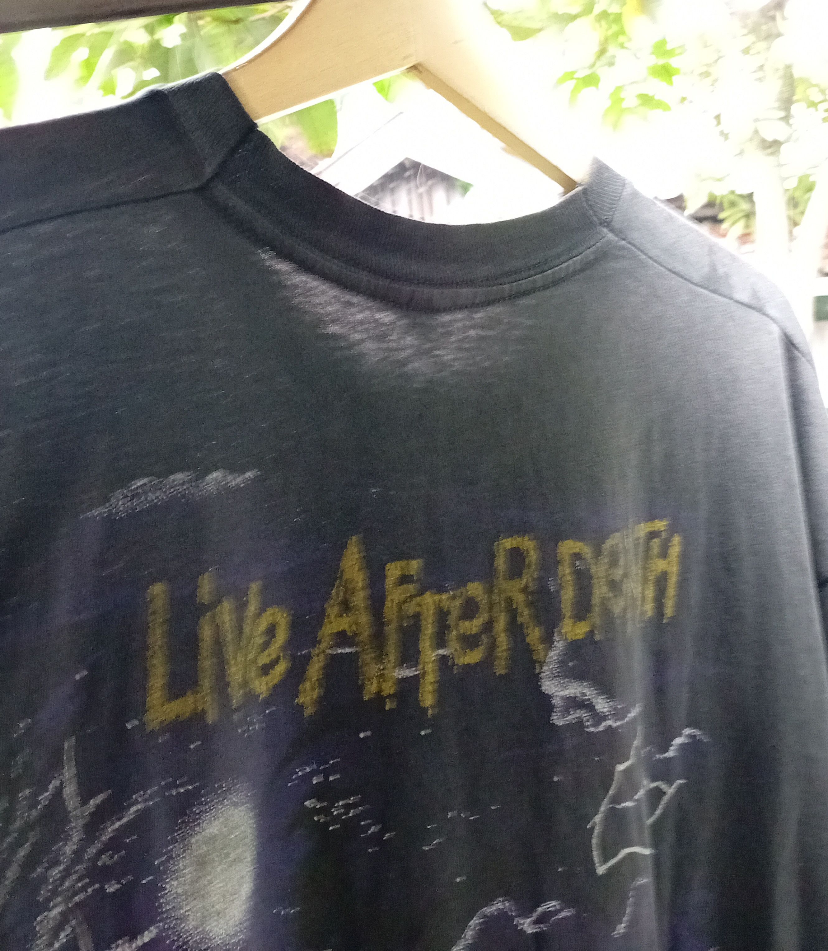 Iron Maiden Vintage iron maiden Life after death tour 1985 shirt rare Size US XL / EU 56 / 4 - 5 Thumbnail