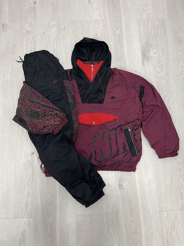 Nike Vintage Nike Sportswear Windbreaker Jacket Pants Size US XL / EU 56 / 4 - 1 Thumbnail