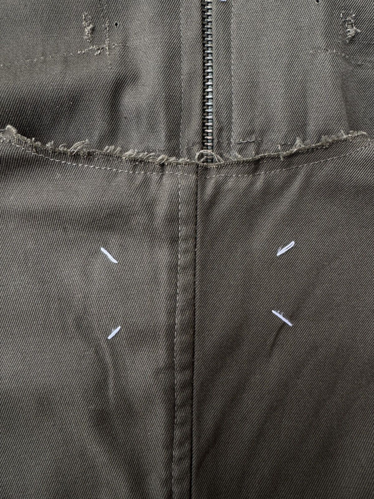 Maison Margiela Maison Martin Margiela SS00 Artisanal Reworked Army Vest Size US S / EU 44-46 / 1 - 16 Thumbnail