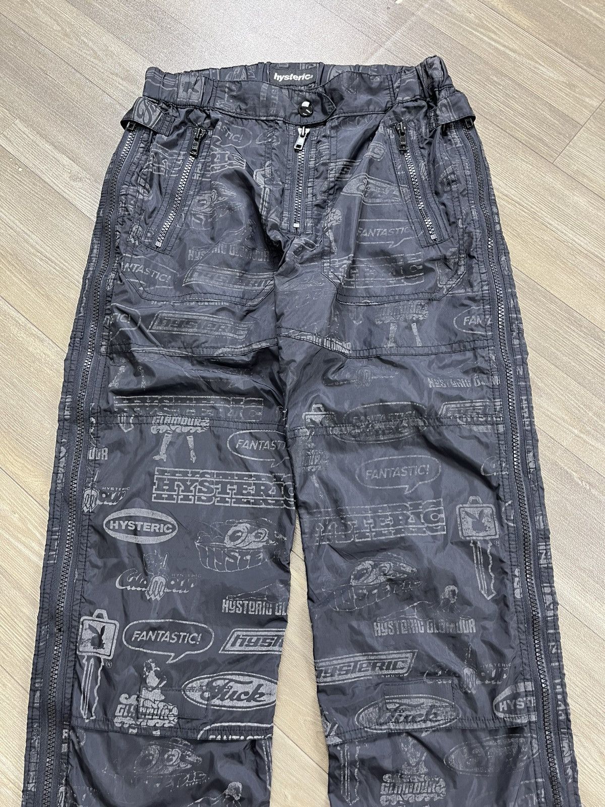 Hysteric Glamour Vintage 90’s Hysteric Glamour Fullprint Nylon Pants Size US 27 - 2 Thumbnail