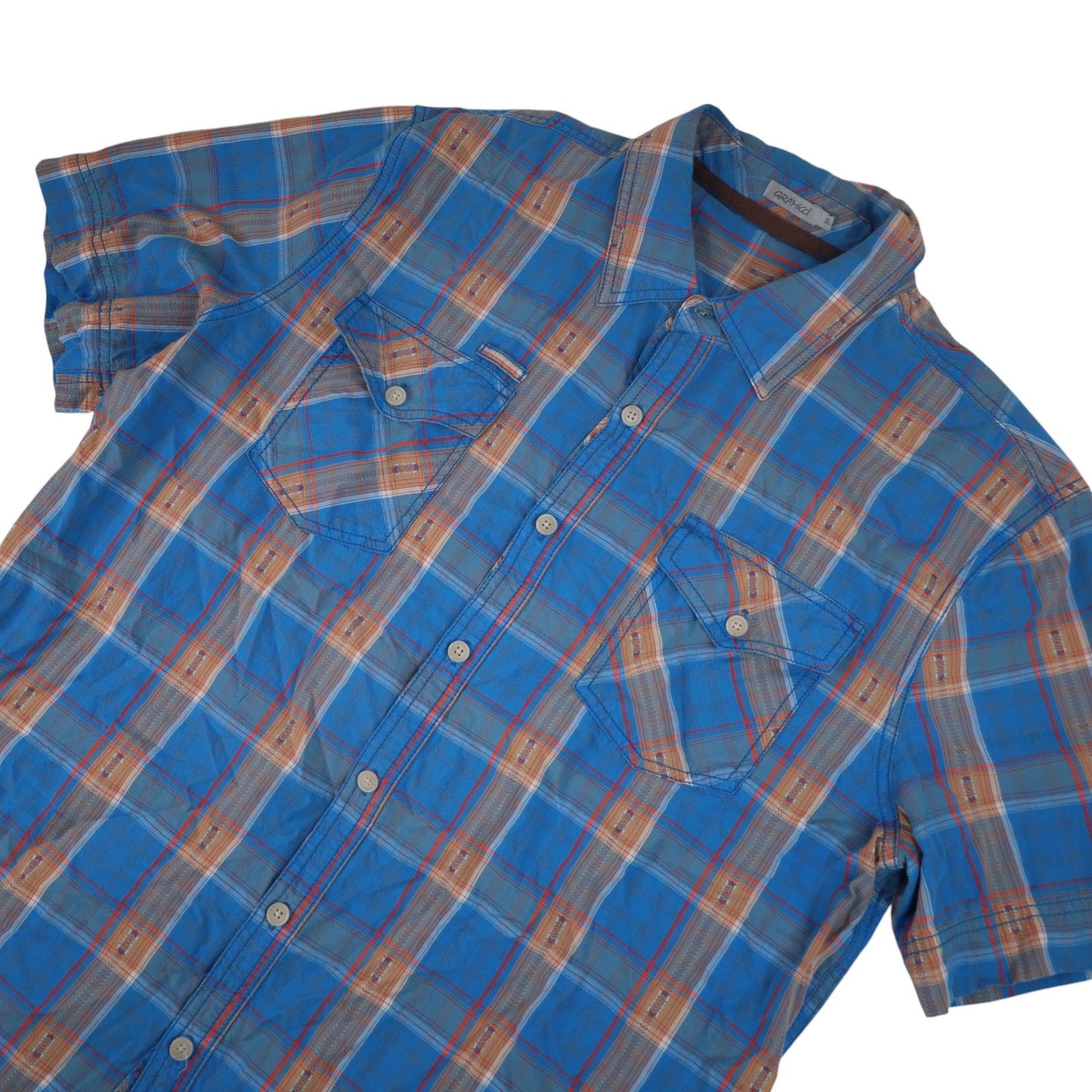 Gramicci × Vintage Vintage Gramicci Textured Design Adventure Shirt Size US XL / EU 56 / 4 - 2 Thumbnail