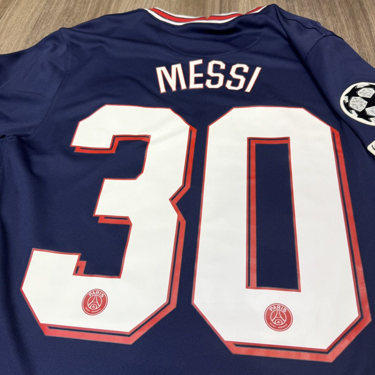 Jordan Brand × Nike PSG 21/22 home shirt #30 Messi Size US S / EU 44-46 / 1 - 4 Thumbnail