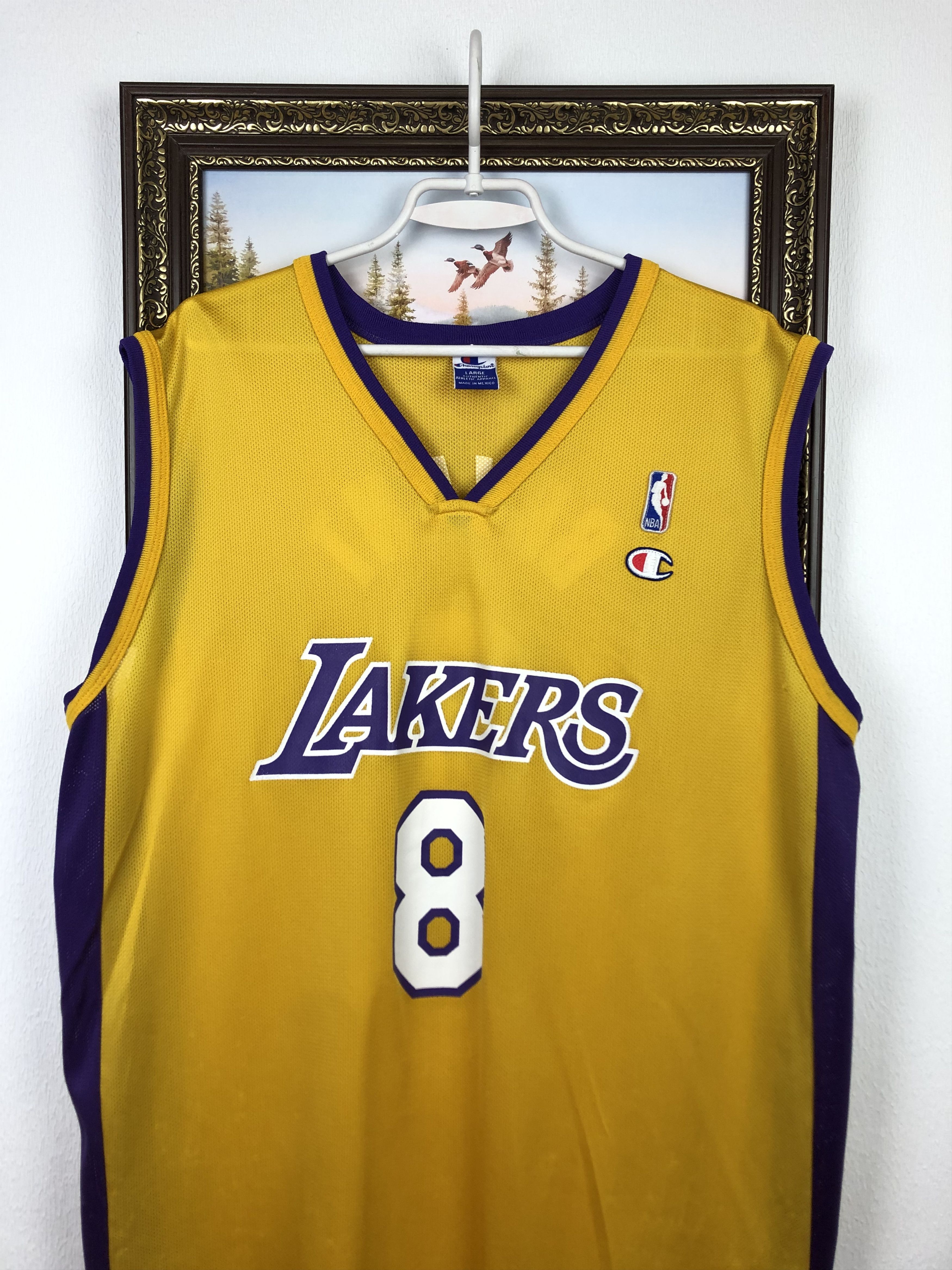 Champion Jersey Rookie Kobe Jersey 1996-97 Kobe Bryant Game-Worn