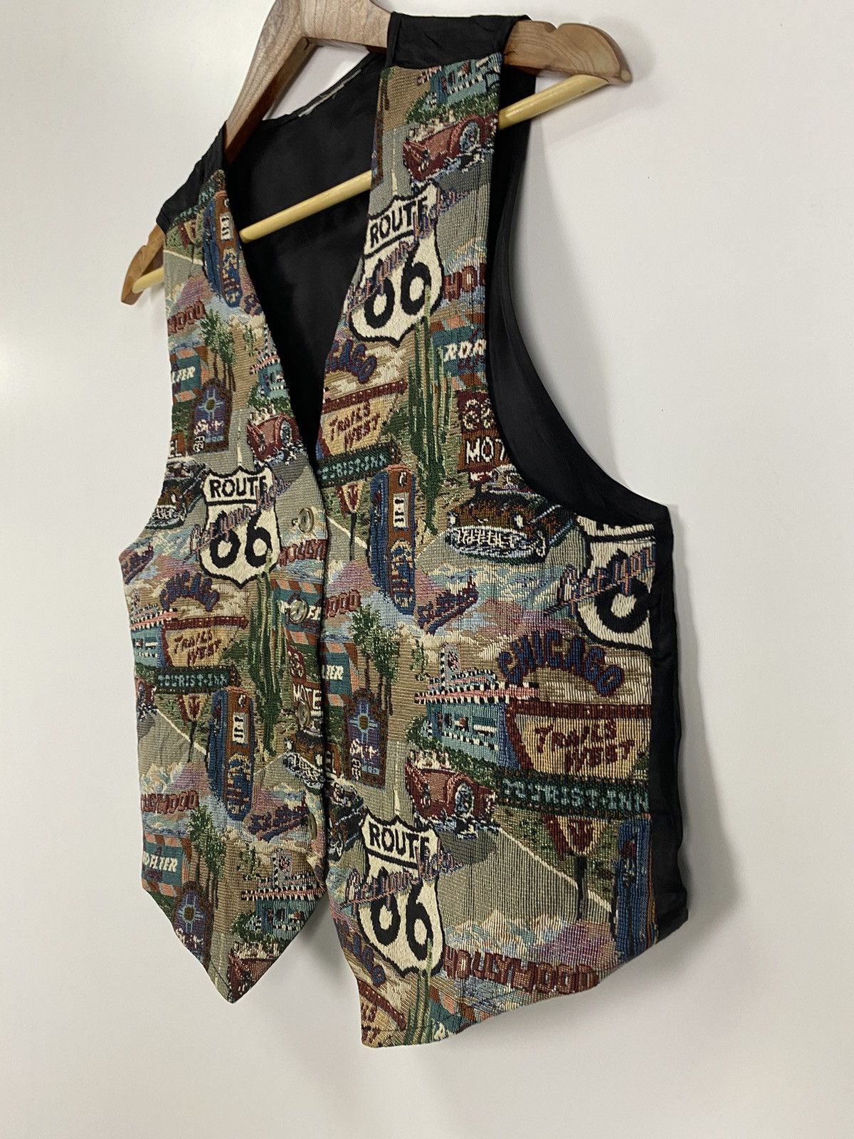 Route 66 × Vintage Vintage Route 66 Vest Size US S / EU 44-46 / 1 - 4 Thumbnail