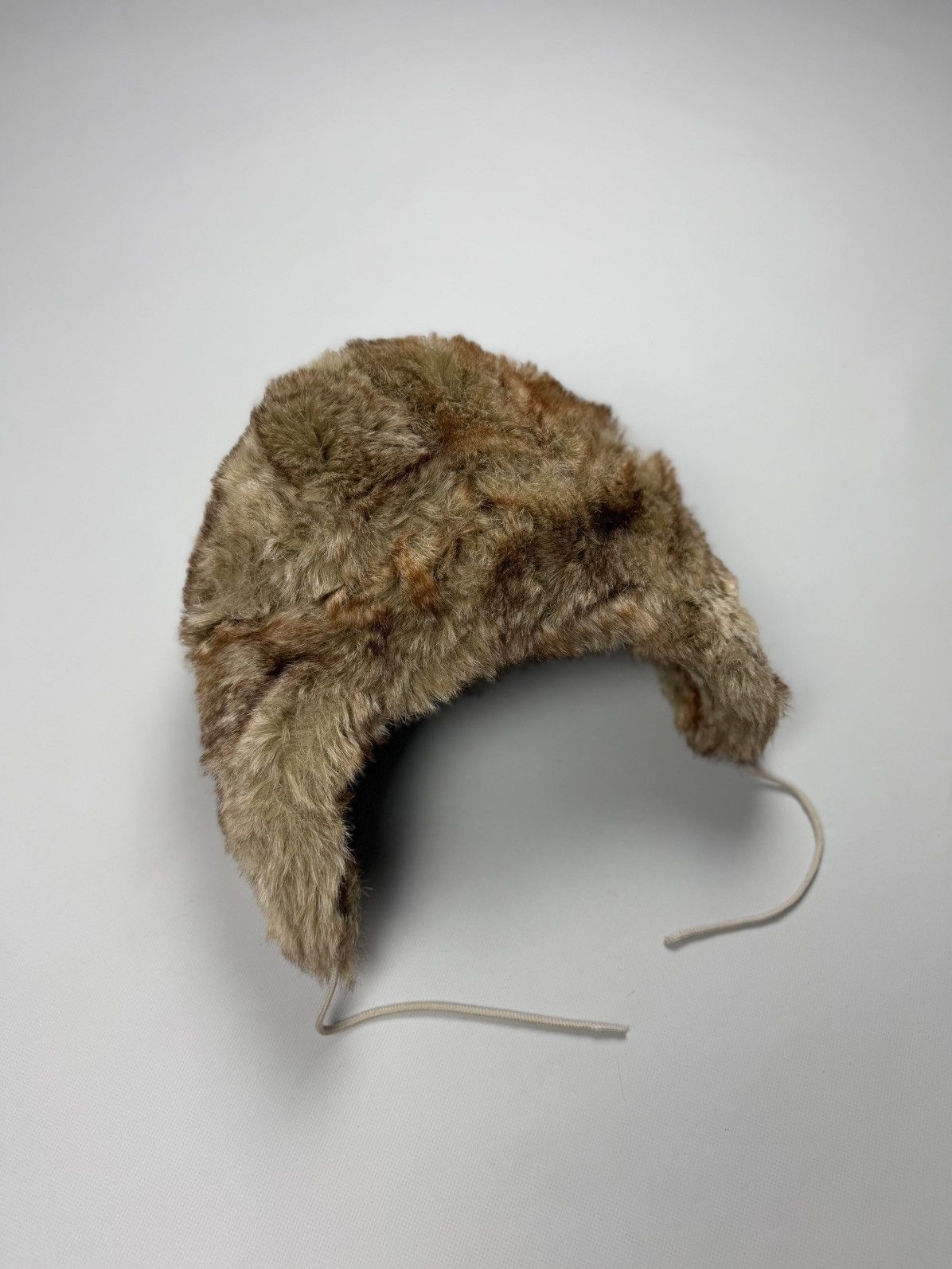 Other Vintage Ushanka Faux Fur Fuzzy Trapper Hat One Size Size ONE SIZE - 8 Thumbnail