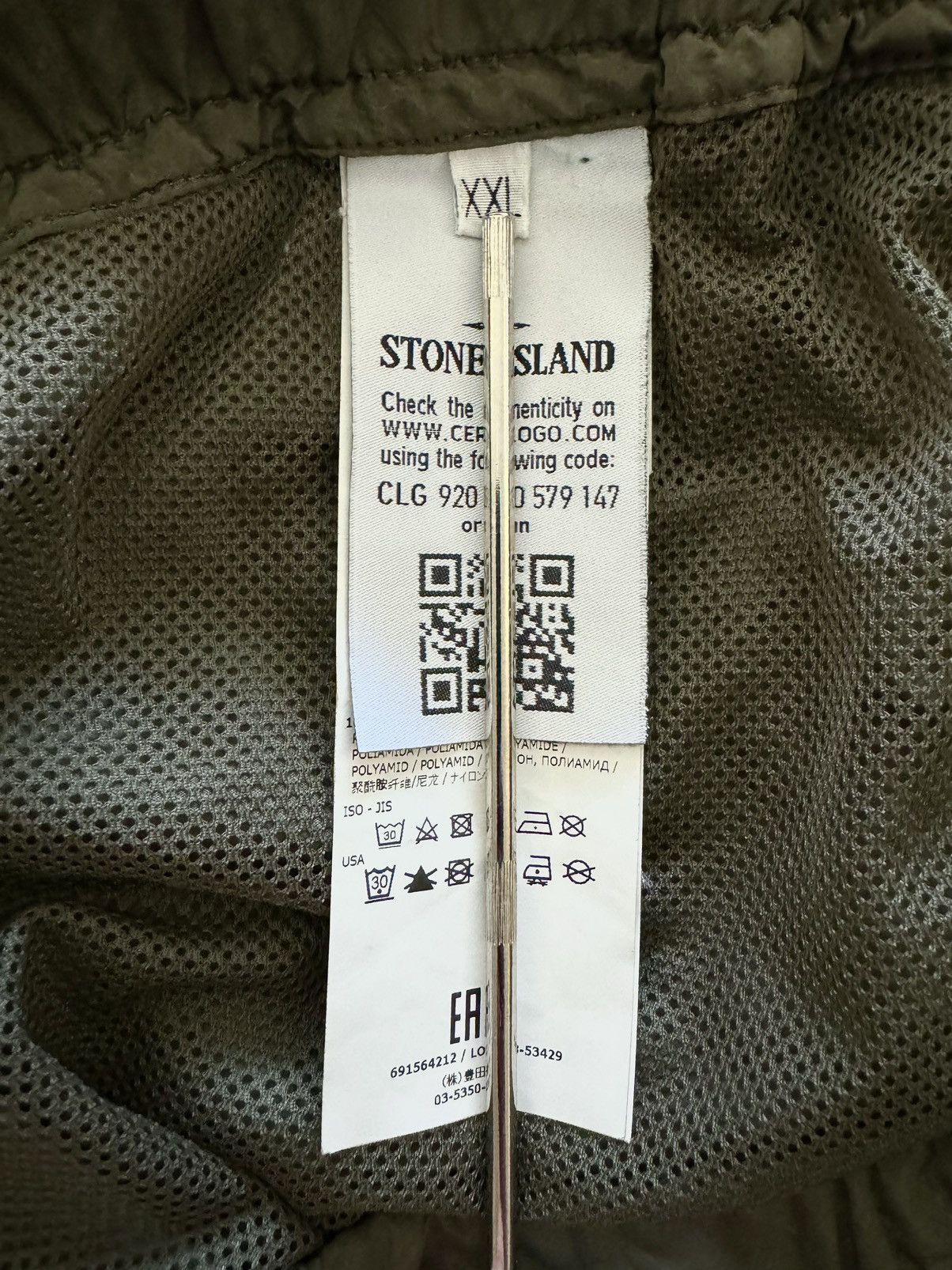 Stone Island Stone Island Metal Joggers - Olive Size US 38 / EU 54 - 5 Thumbnail