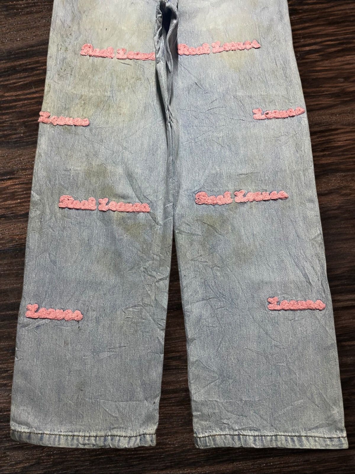 Japanese Brand Pink and blue I.V.I. jeans #festivalvibes Size US 26 / EU 42 - 6 Thumbnail