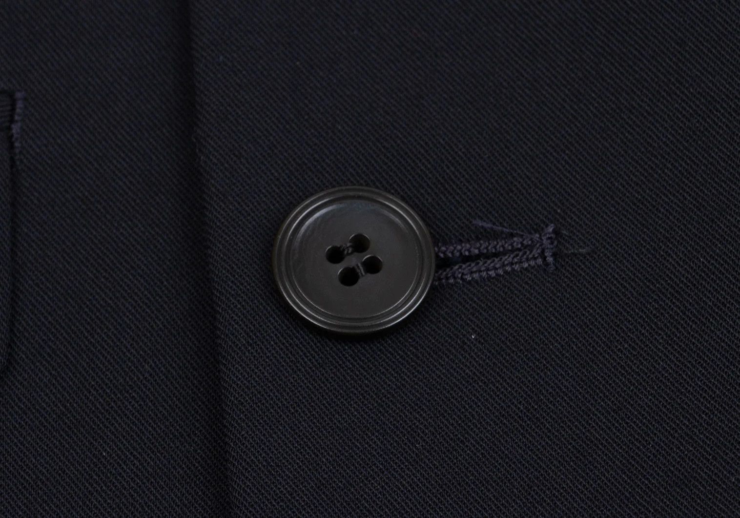 Jean Paul Gaultier Double-Breasted Wool-Blend Jacket in Navy, Size 44M Size US S / EU 44-46 / 1 - 9 Thumbnail