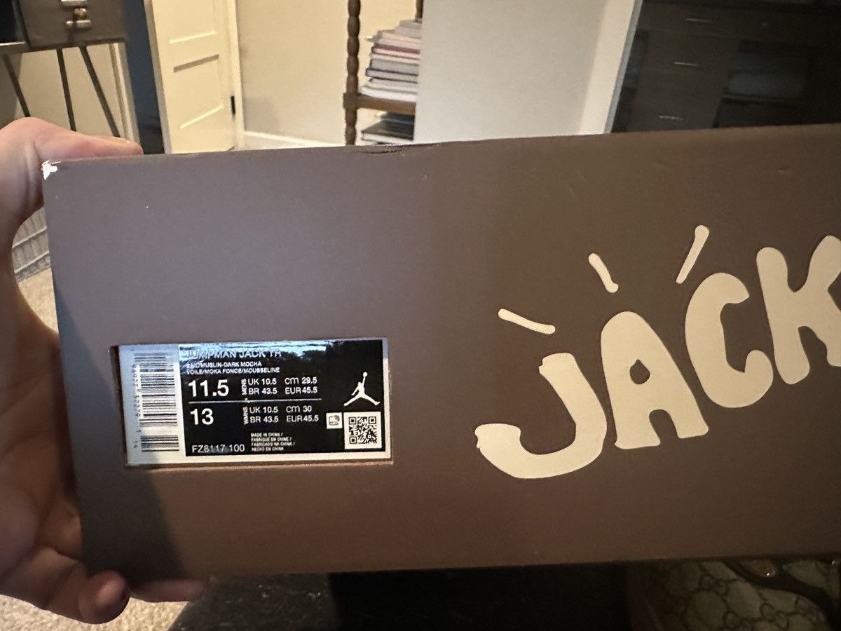 Nike × Travis Scott Jumpman Jack TR Size US 11.5 / EU 44-45 - 7 Thumbnail