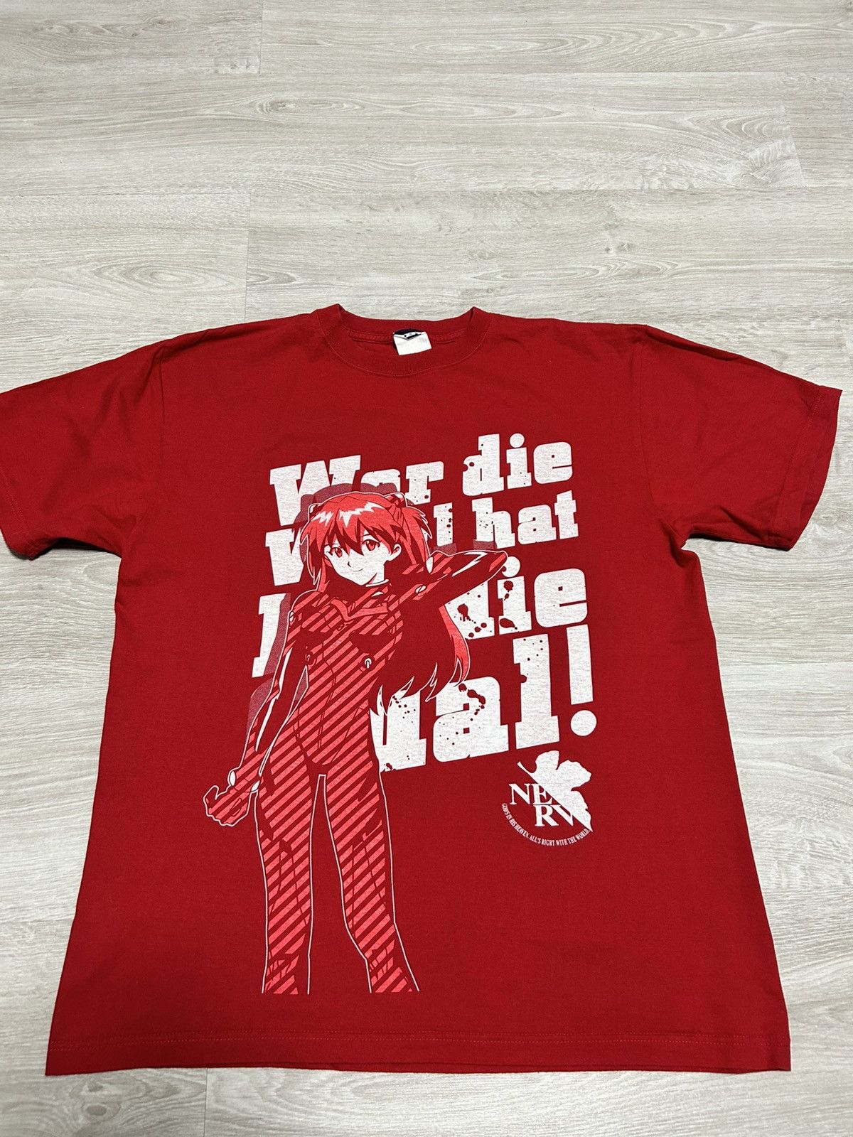 Anime COSPA Men Evangelionmovie Asuka JPN Limited Anime Rare Size US L / EU 52-54 / 3 - 1 Thumbnail