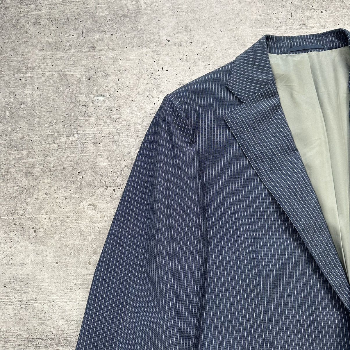 Other SUITSUPPLY Guanello Blazer Stripe Wool Mohair Lined Size 40R - 5 Thumbnail