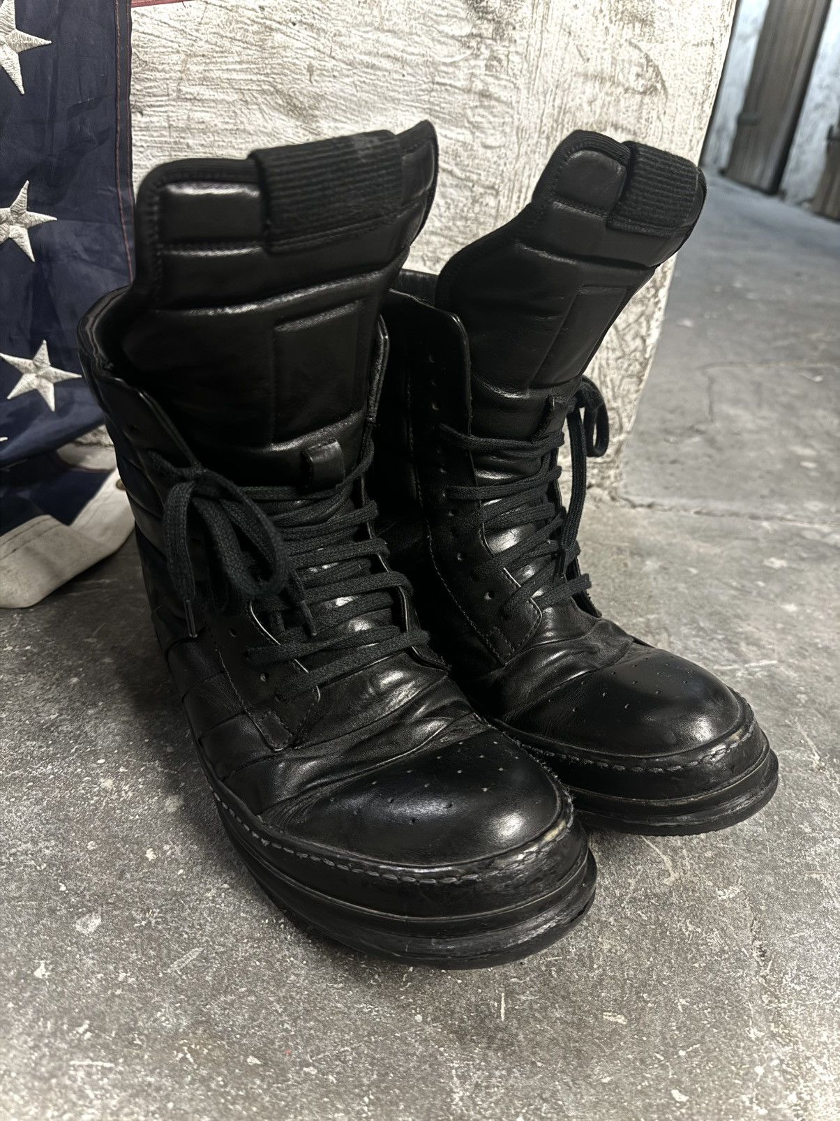 Rick Owens Rick Owens „Adidas,, Crust Dunks Size US 10 / EU 43 - 1 Thumbnail