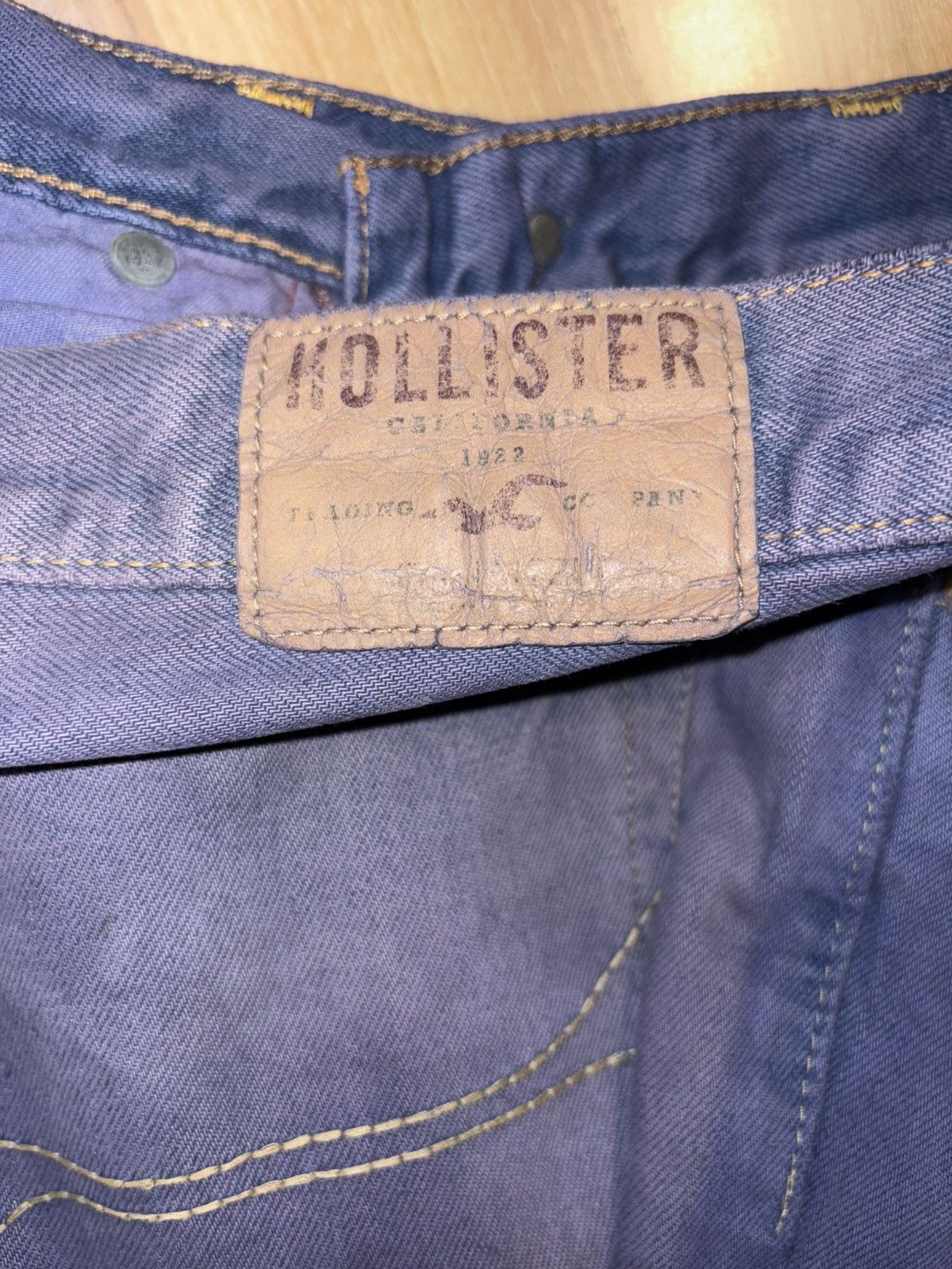 Hollister Y2K streetwear hollister low rise bootcut faded jeans Size US 32 / EU 48 - 10 Thumbnail