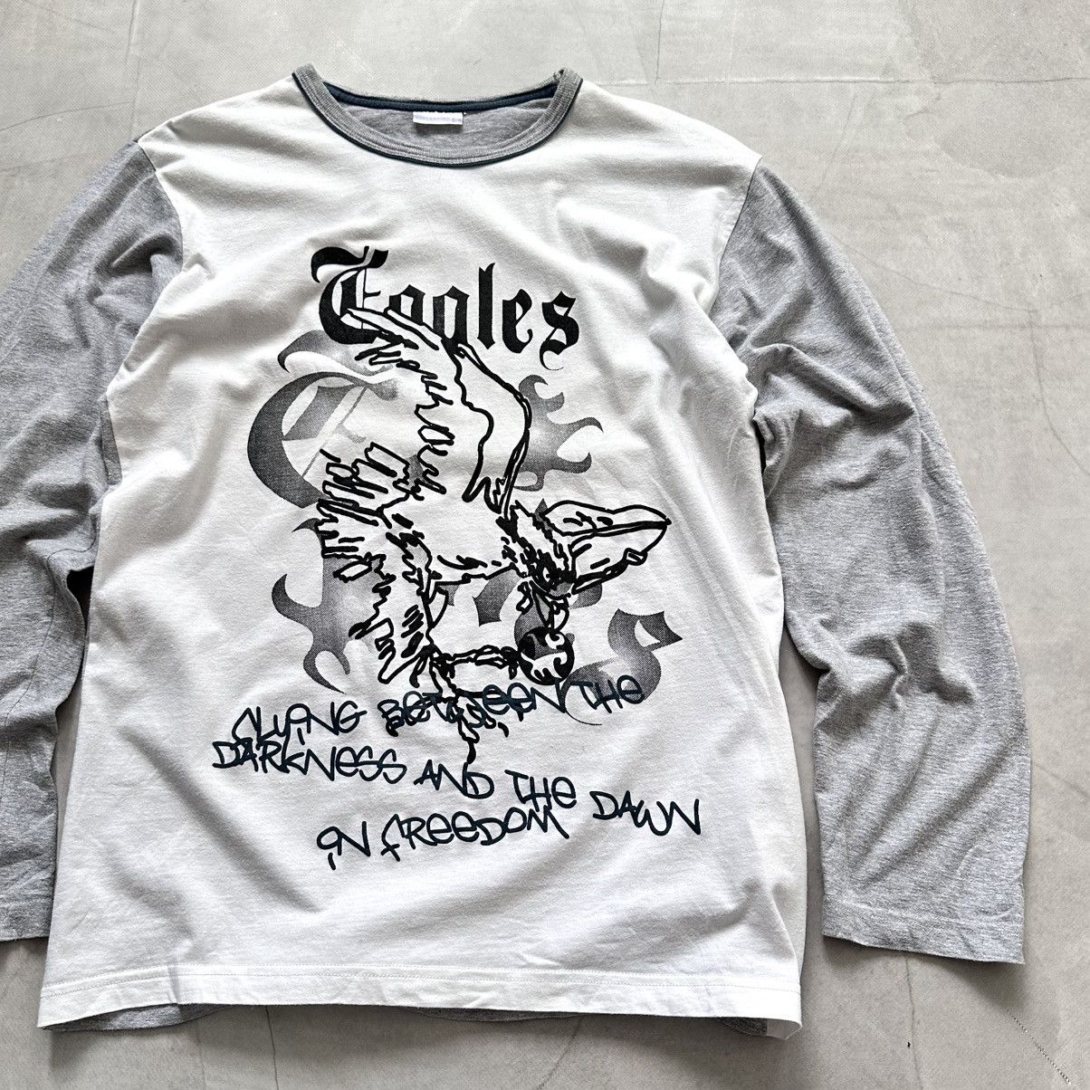 Hysteric Glamour × Undercover Japan Poem If Six Was Nine Impala Vibe Long Sleeve T Shirt Size US M / EU 48-50 / 2 - 2 Thumbnail