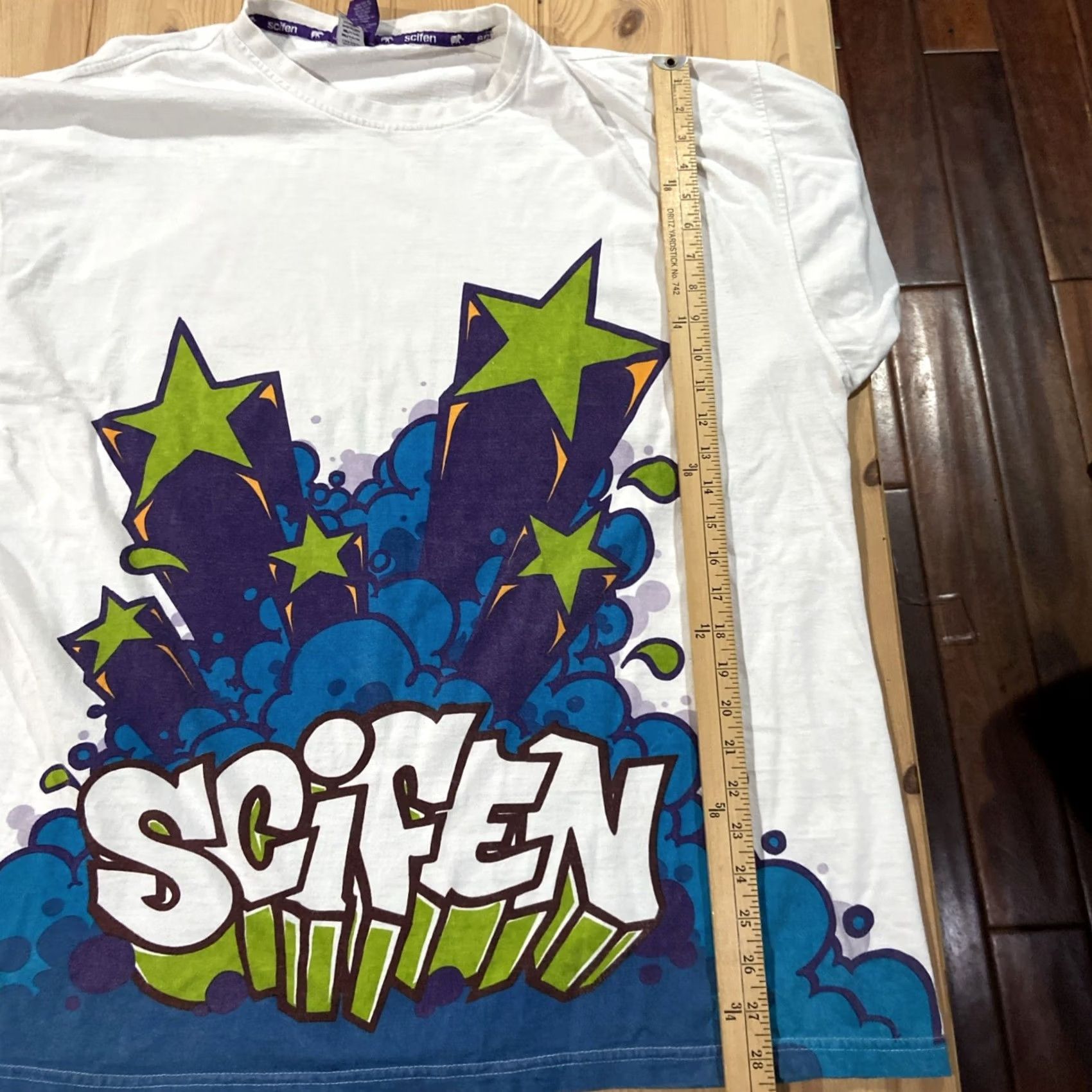 Gloverall Scifen AOP Tshirt Men 3XL Logo All Over Print Crew Neck Short Sleeve Multicolor Cotton Flower T-Shirt Mens Size US XXL / EU 58 / 5 - 4 Thumbnail