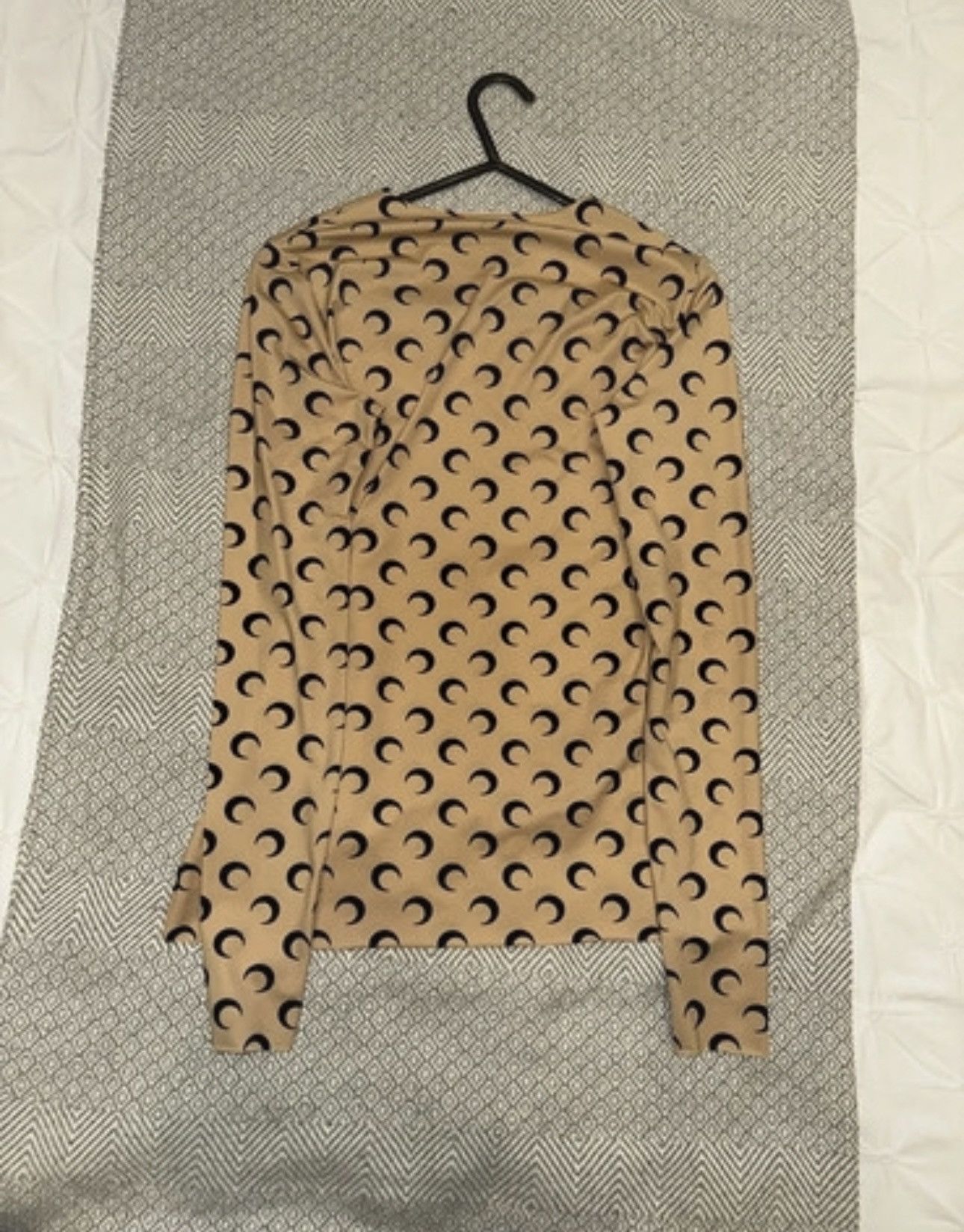 Marine Serre Marine Serre second skin crescent moon print top Size M / US 6-8 / IT 42-44 - 4 Thumbnail