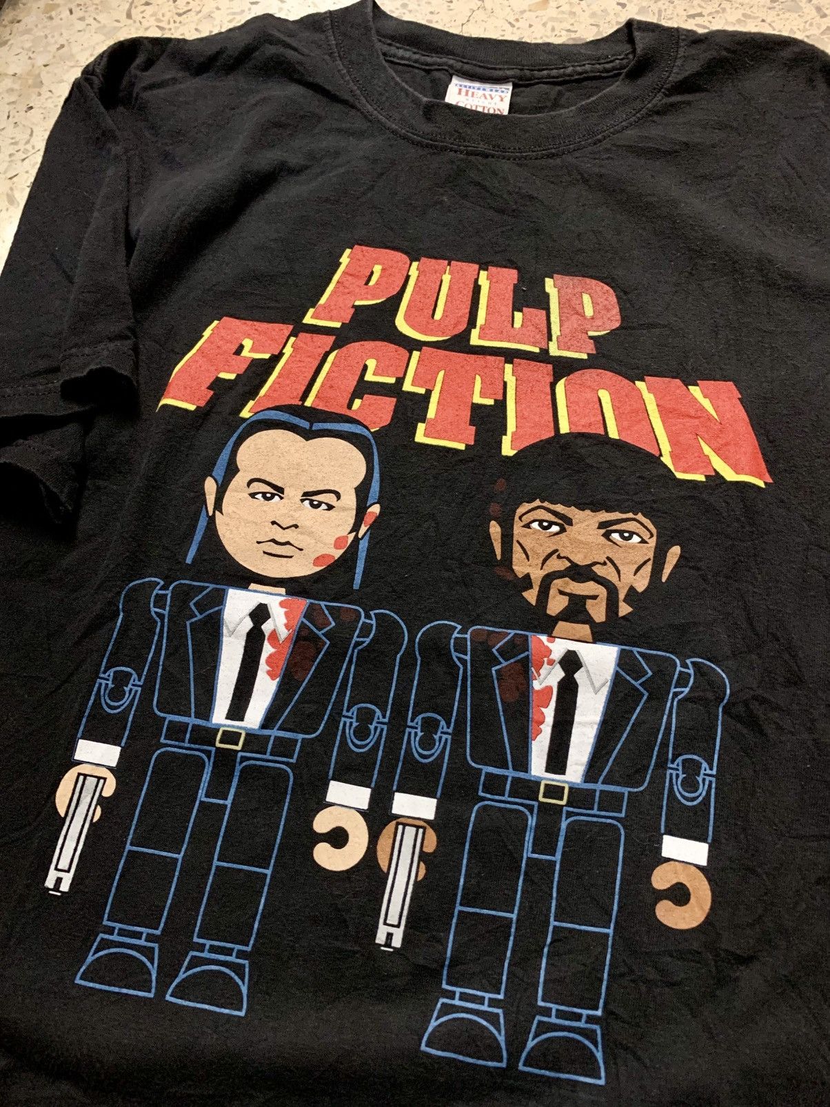 Vintage Vintage PULP FICTION LEGO TEE Size US L / EU 52-54 / 3 - 1 Thumbnail