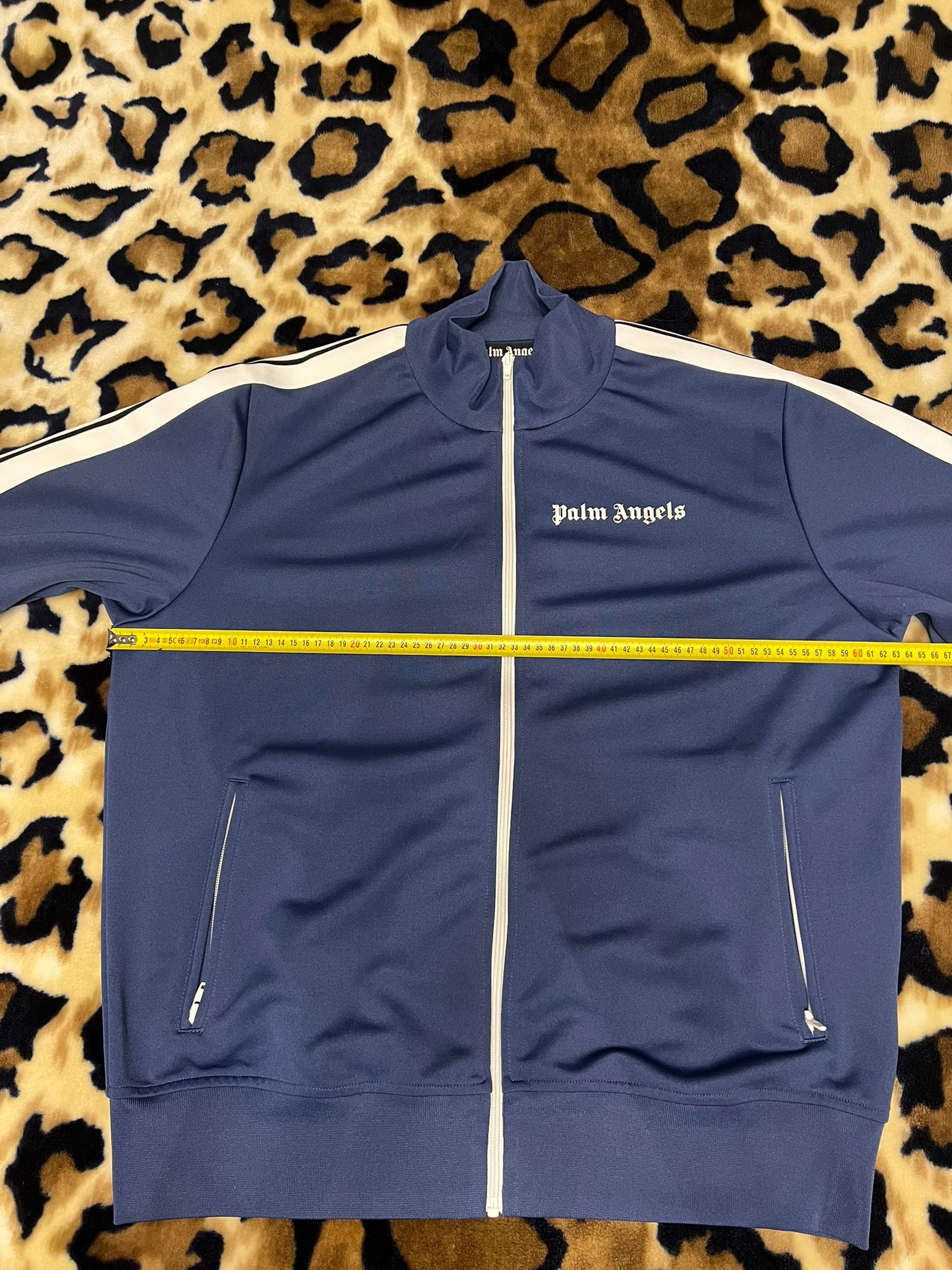 Palm Angels Palm Angels Track Jacket Navy Blue Size US XL / EU 56 / 4 - 5 Thumbnail