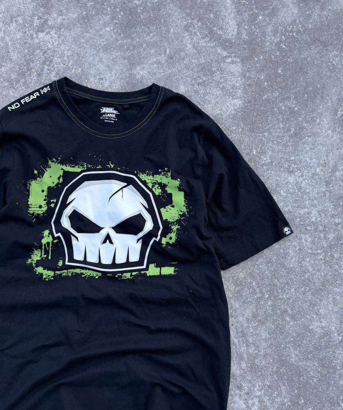 No Fear Vintage No Fear Y2K avantgarde streetwear rare t-shirt Size US L / EU 52-54 / 3 - 2 Thumbnail