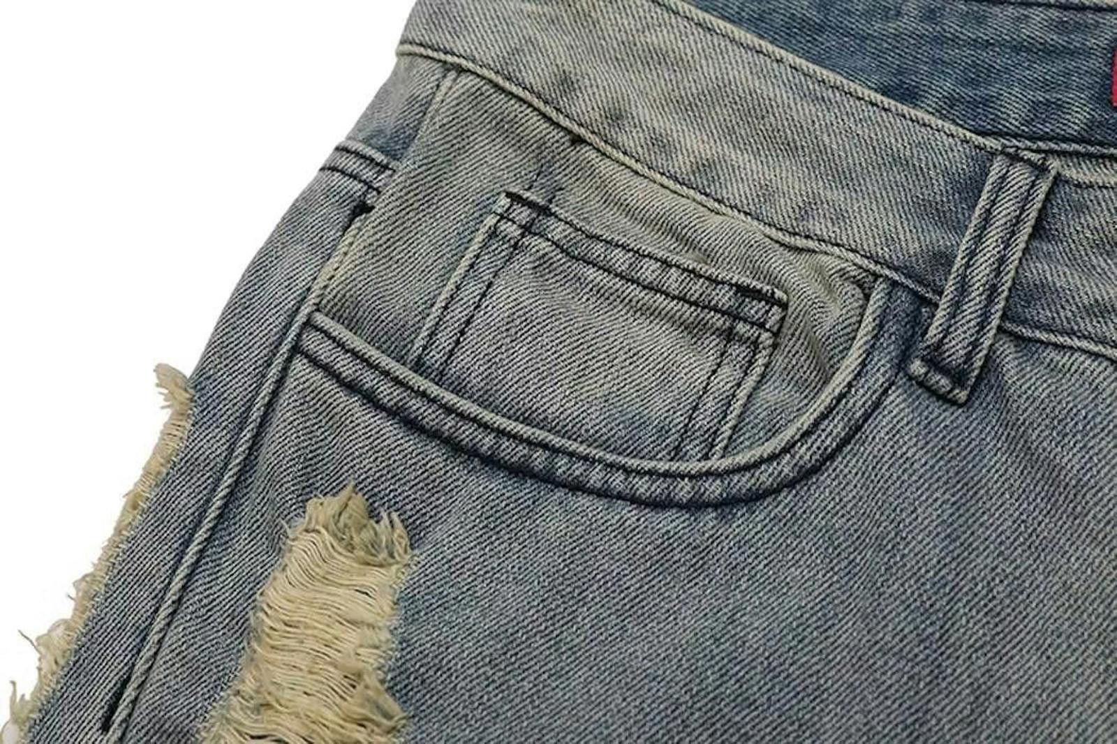 Japanese Brand Distressed Baggy Denim Jeans Size US 32 / EU 48 - 6 Thumbnail