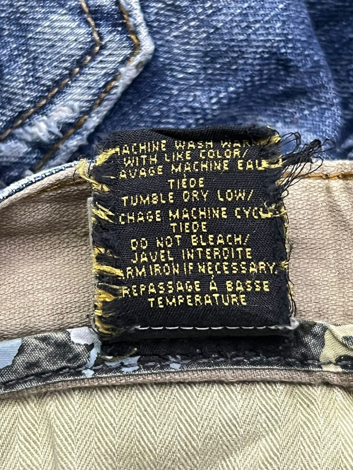 Japanese Brand Vintage Z-Brand - Faded Wash, Distressed Denim Size US 32 / EU 48 - 15 Thumbnail