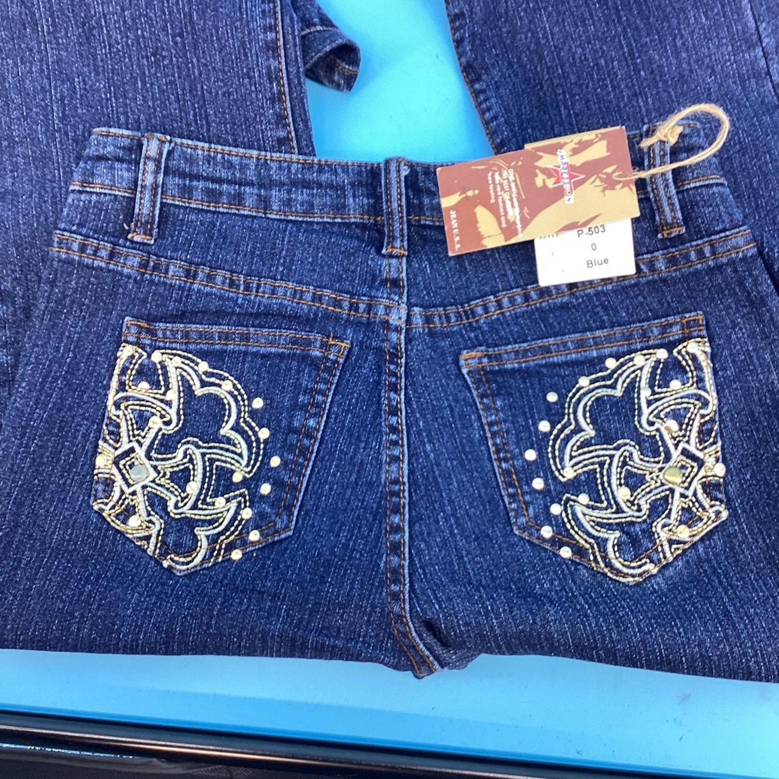Other Impressions jeans ladies size 0 Size 25" / US 0 / IT 36 - 4 Thumbnail