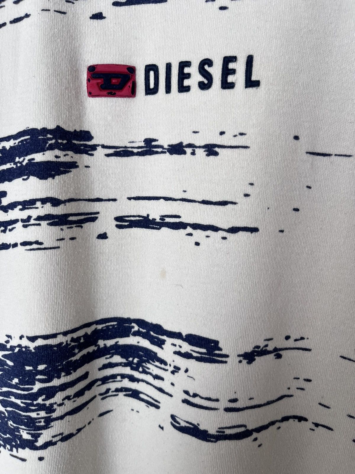 Diesel Diesel long sleeve avant garde streetwear style size xl Size US XL / EU 56 / 4 - 4 Thumbnail