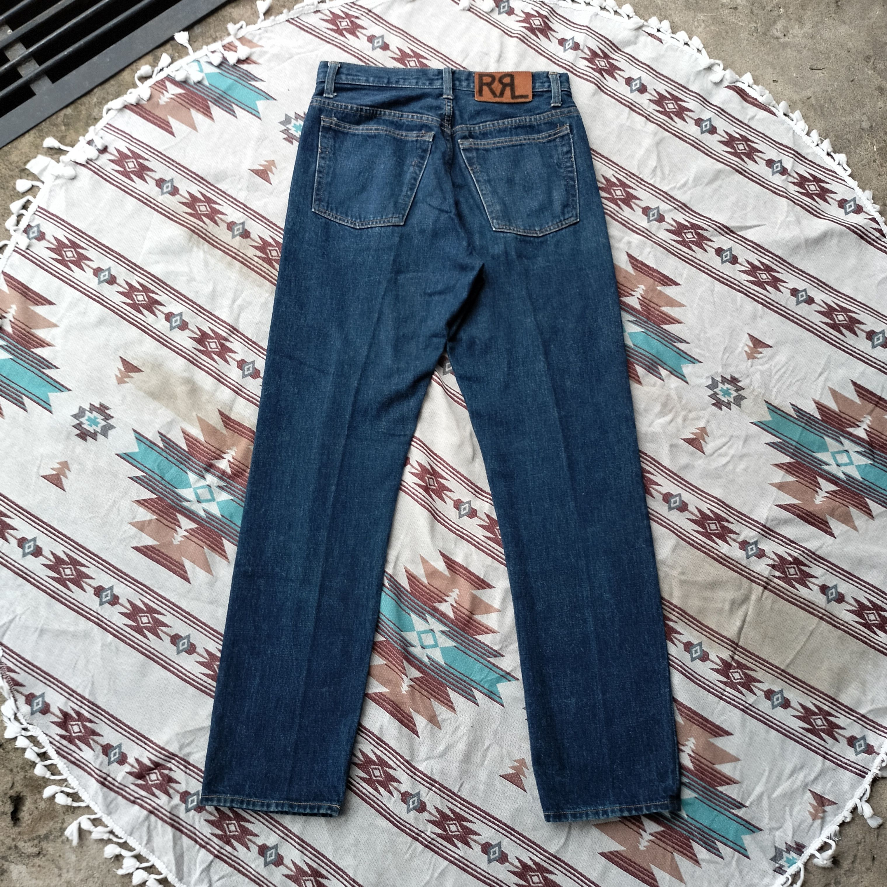 RRL Ralph Lauren Vintage double RL selvedge denim Size US 31 - 3 Thumbnail