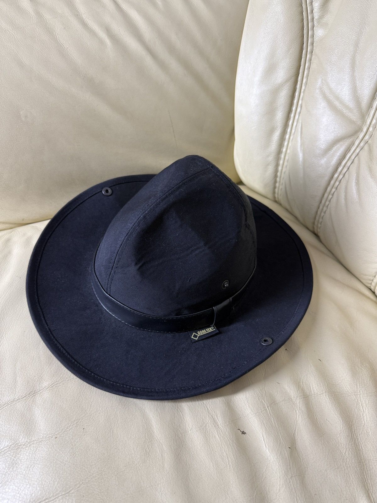 Goretex Vintage Nylon Gore Tex Wegener Panama Hat Undertaker Size ONE SIZE - 7 Thumbnail