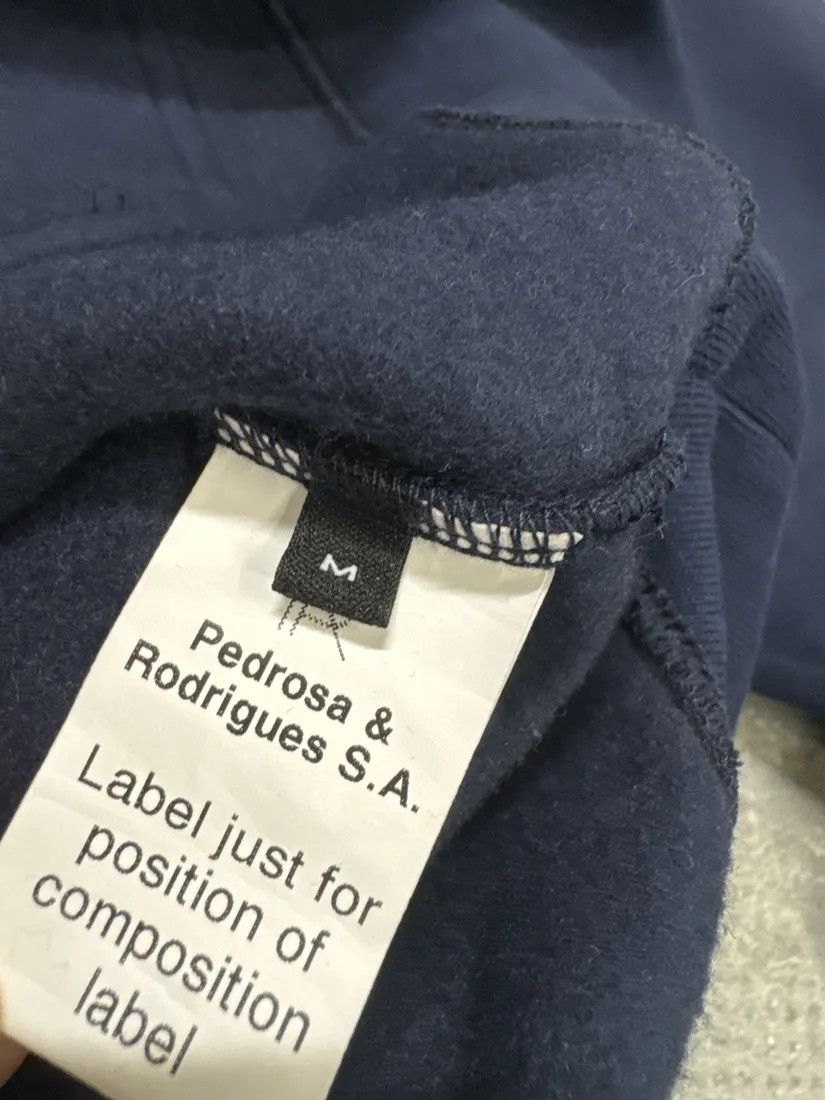 Helmut Lang × Vintage Helmut Lang Navy Simple Buttoned Hoodie Size US M / EU 48-50 / 2 - 6 Thumbnail