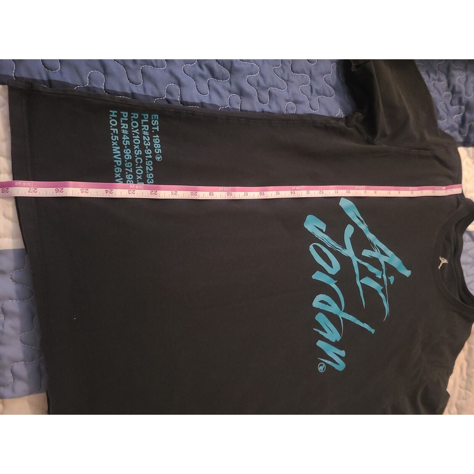 Nike Men’s Air Jordan Flight Large black t-shirt Size US L / EU 52-54 / 3 - 9 Thumbnail
