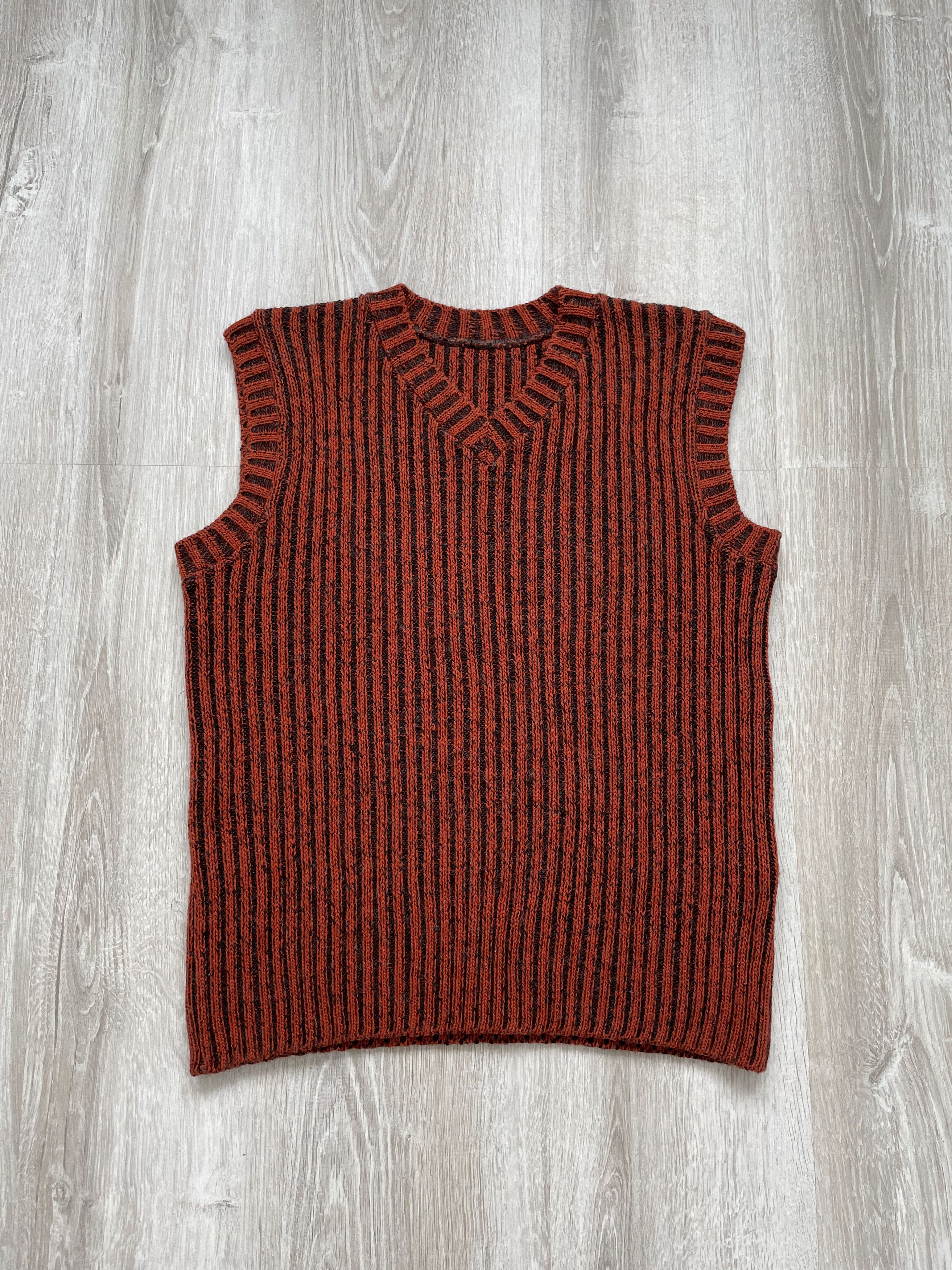 Vintage Vintage Knit Vest Size US S / EU 44-46 / 1 - 1 Thumbnail
