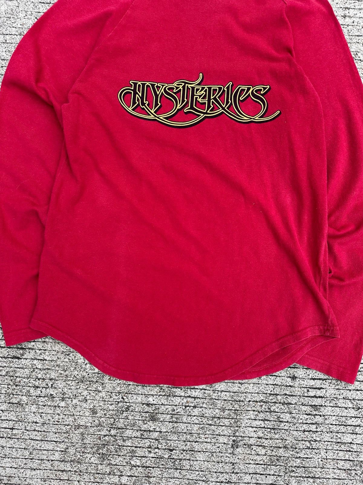 Hysteric Glamour Vtg Hysteric Glamour Spellout Hippie Long Sleeve Tee Size US M / EU 48-50 / 2 - 5 Thumbnail