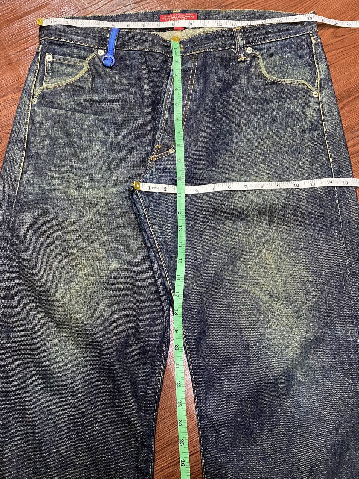 Nitraid Vintage Nitraid Underground Black Denim Selvedge Jeans Size US 37 - 21 Thumbnail