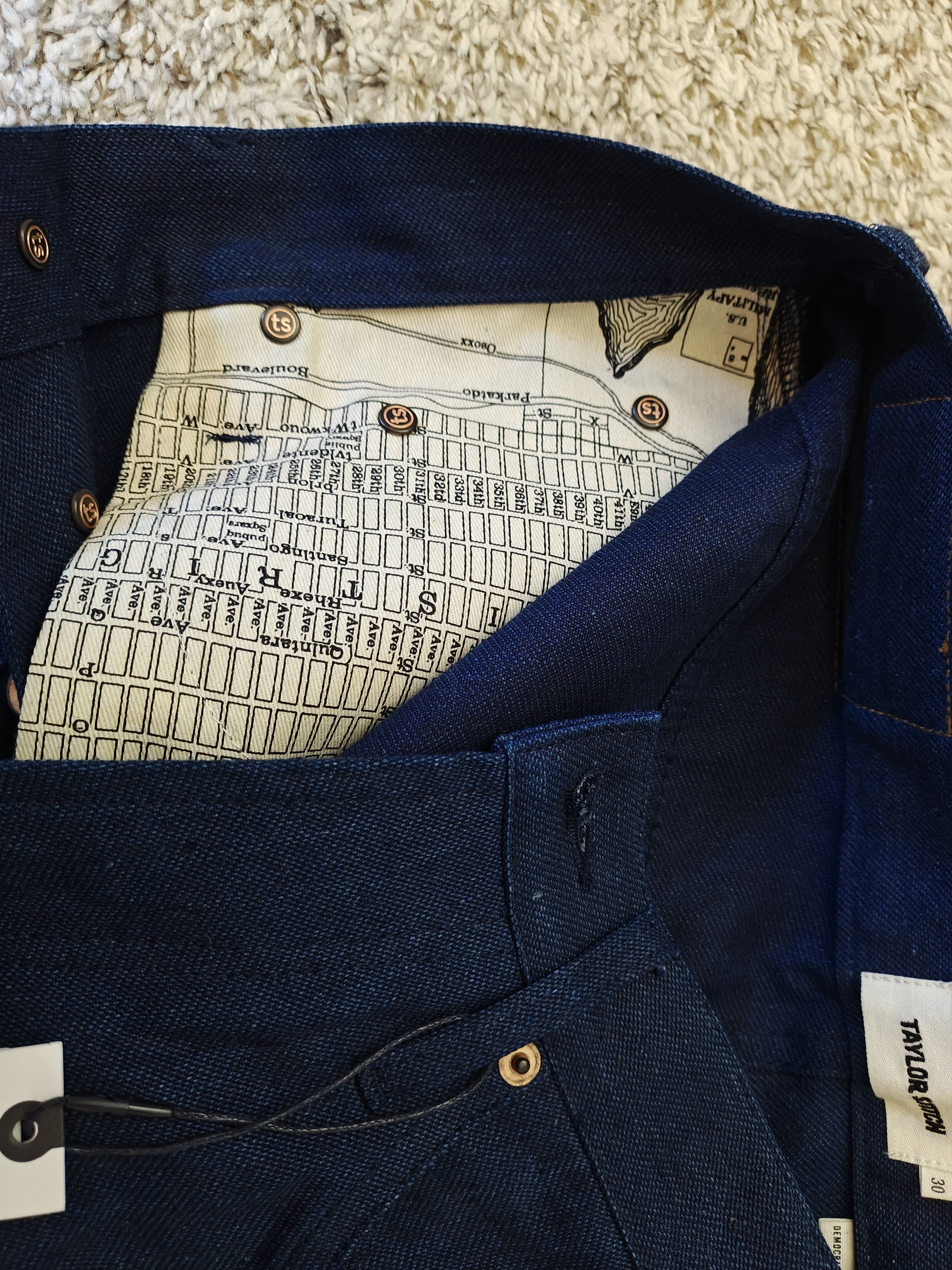 Taylor Stitch Democratic Jean in Double Indigo Size US 30 / EU 46 - 4 Thumbnail