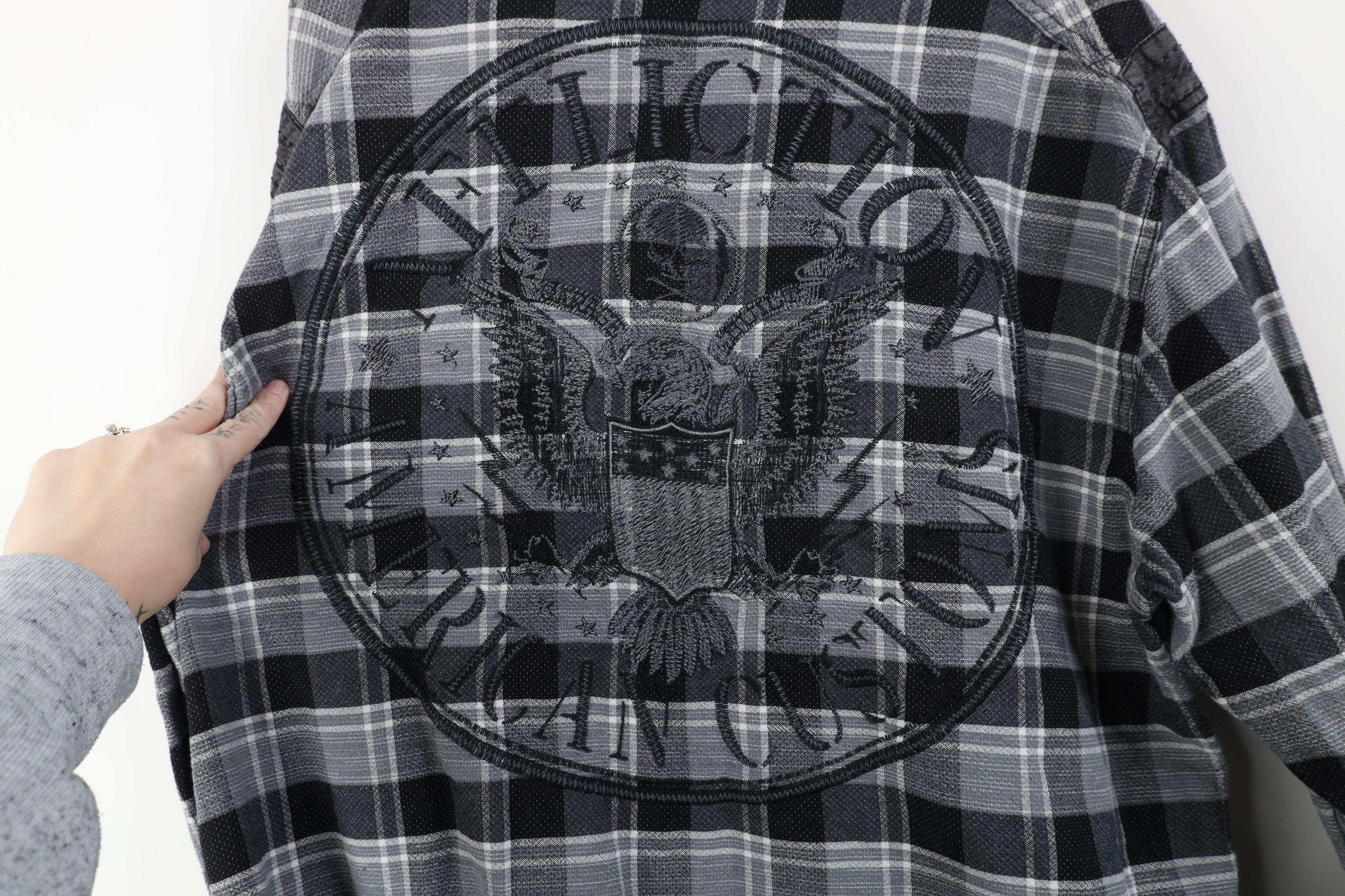 Affliction Affliction Limited Edition UFC MMA Flannel Button Shirt Size US XL / EU 56 / 4 - 12 Thumbnail
