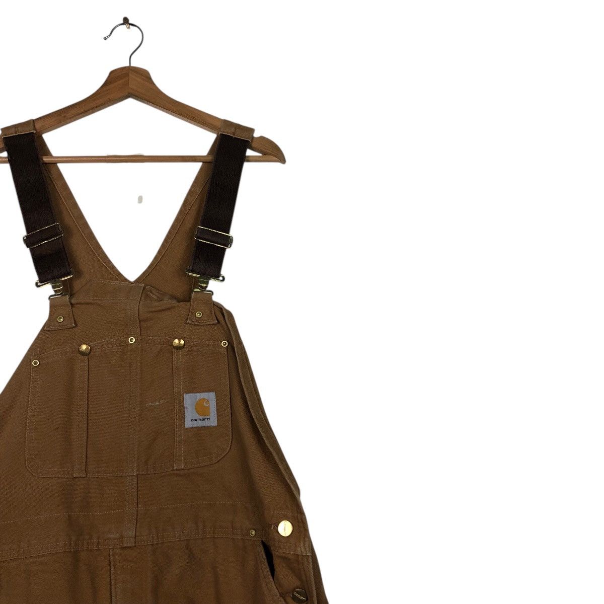 Carhartt 📌Vintage Chore Worker Duck Canvas Overall Carhartt Usa Size US 40 / EU 56 - 8 Thumbnail