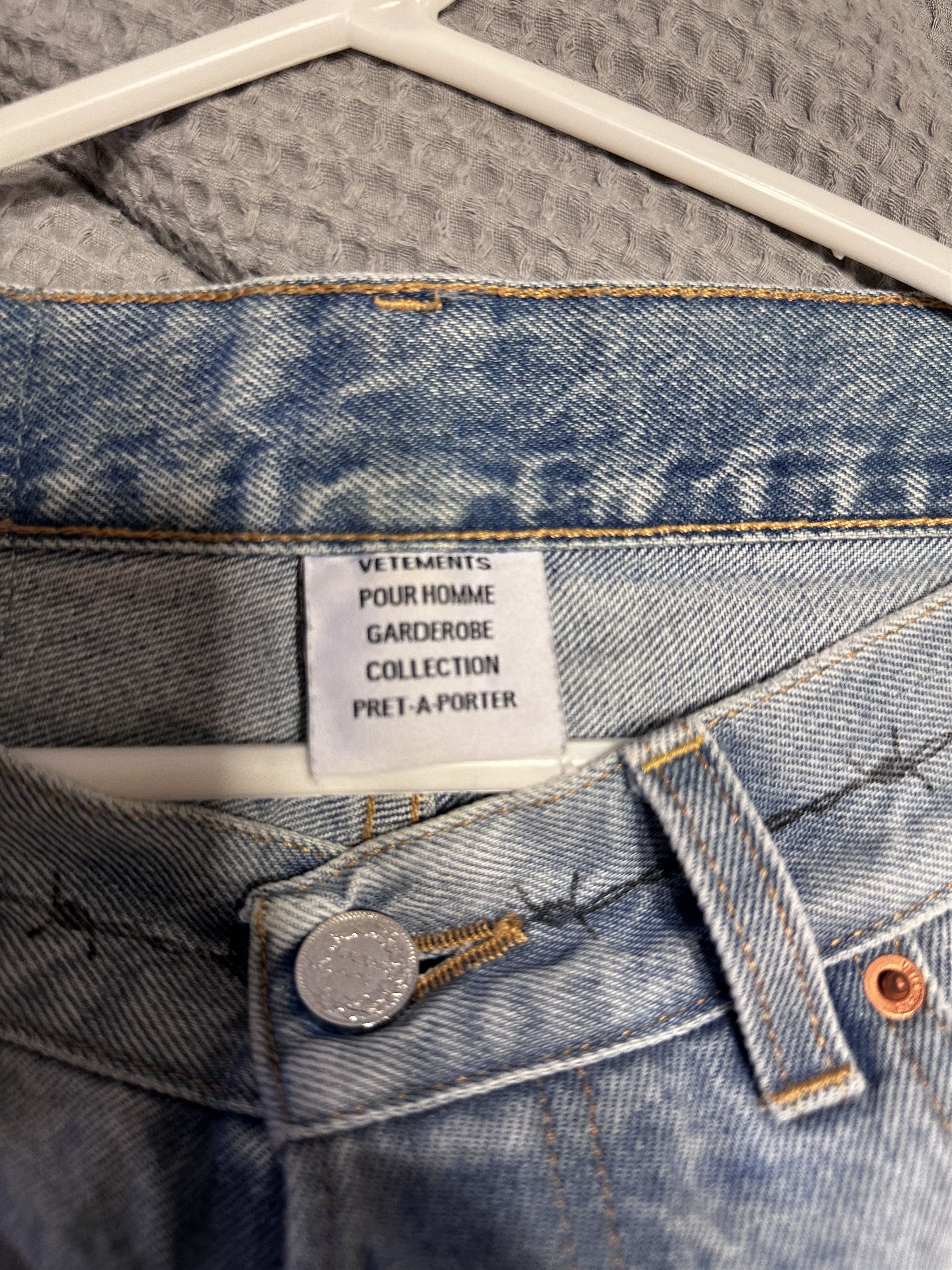 Vetements Tattoo Jeans Size US 32 / EU 48 - 8 Thumbnail