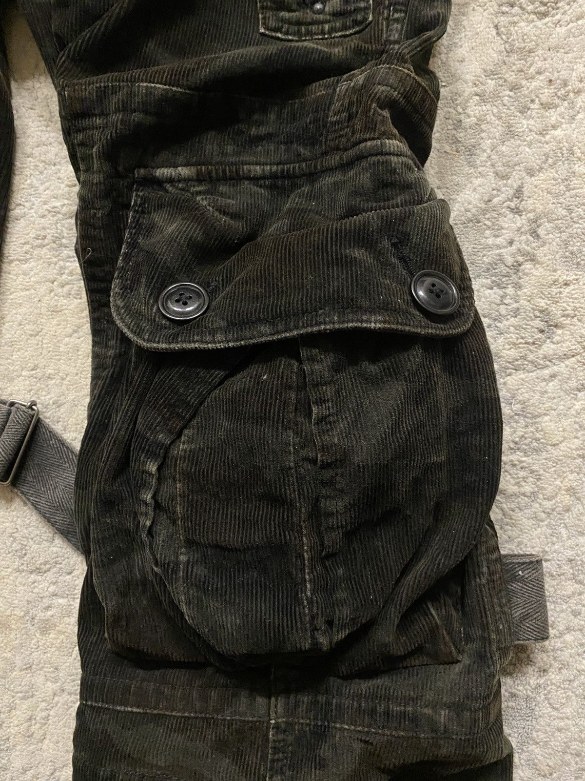 Japanese Brand × Kiminori Morishita Halb - Camo Bondage Cargo Pants Size US 32 / EU 48 - 7 Thumbnail
