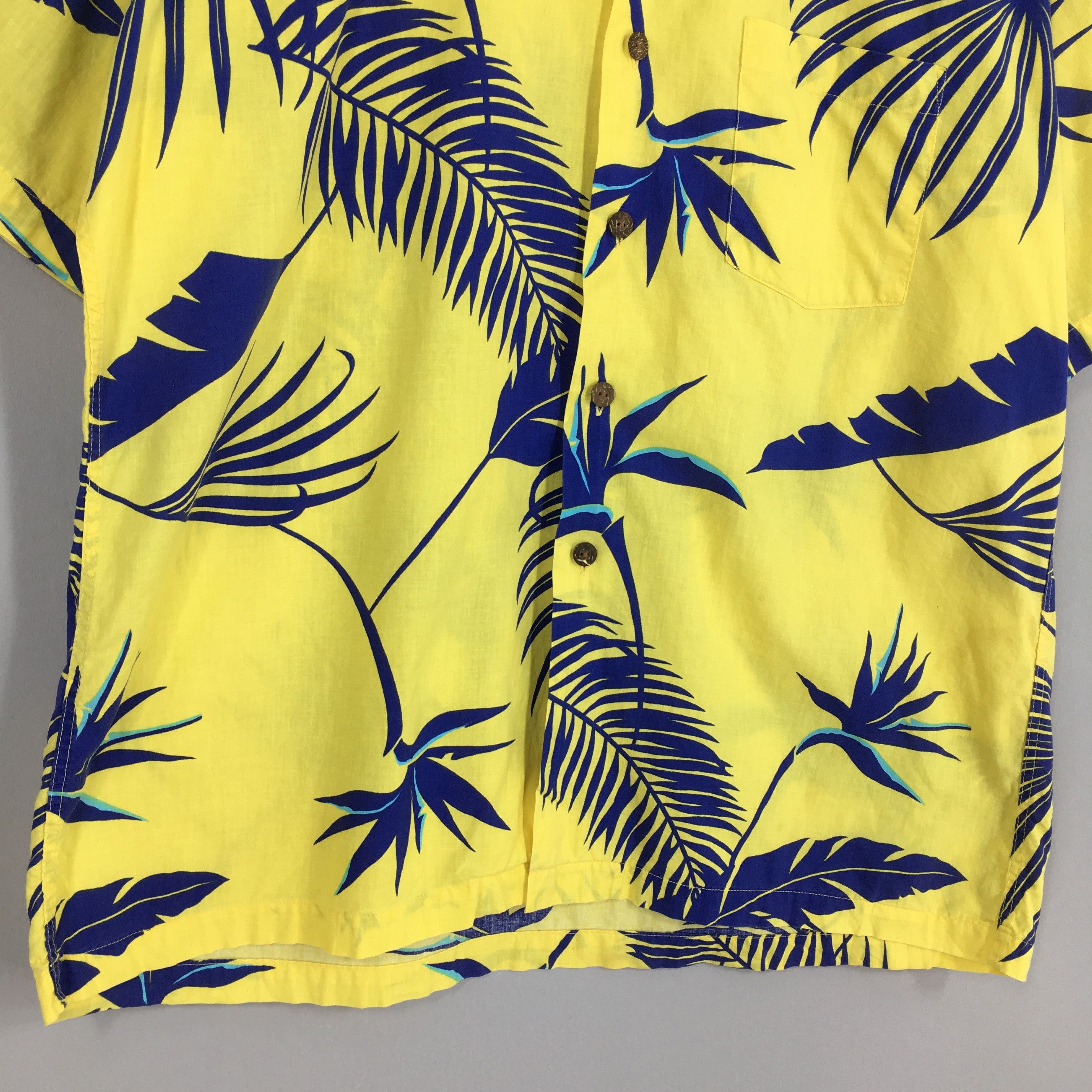 L.L. Bean × Vintage Vintage 80s LL Bean Hawaii Aloha Flower Shirt Large Size US L / EU 52-54 / 3 - 4 Thumbnail