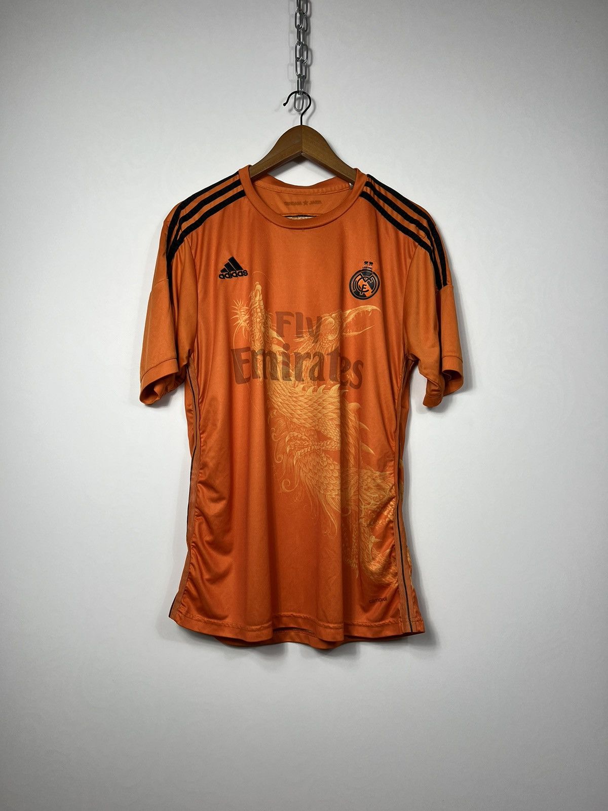 Yohji Yamamoto Real Madrid Orange Jersey Blockcore