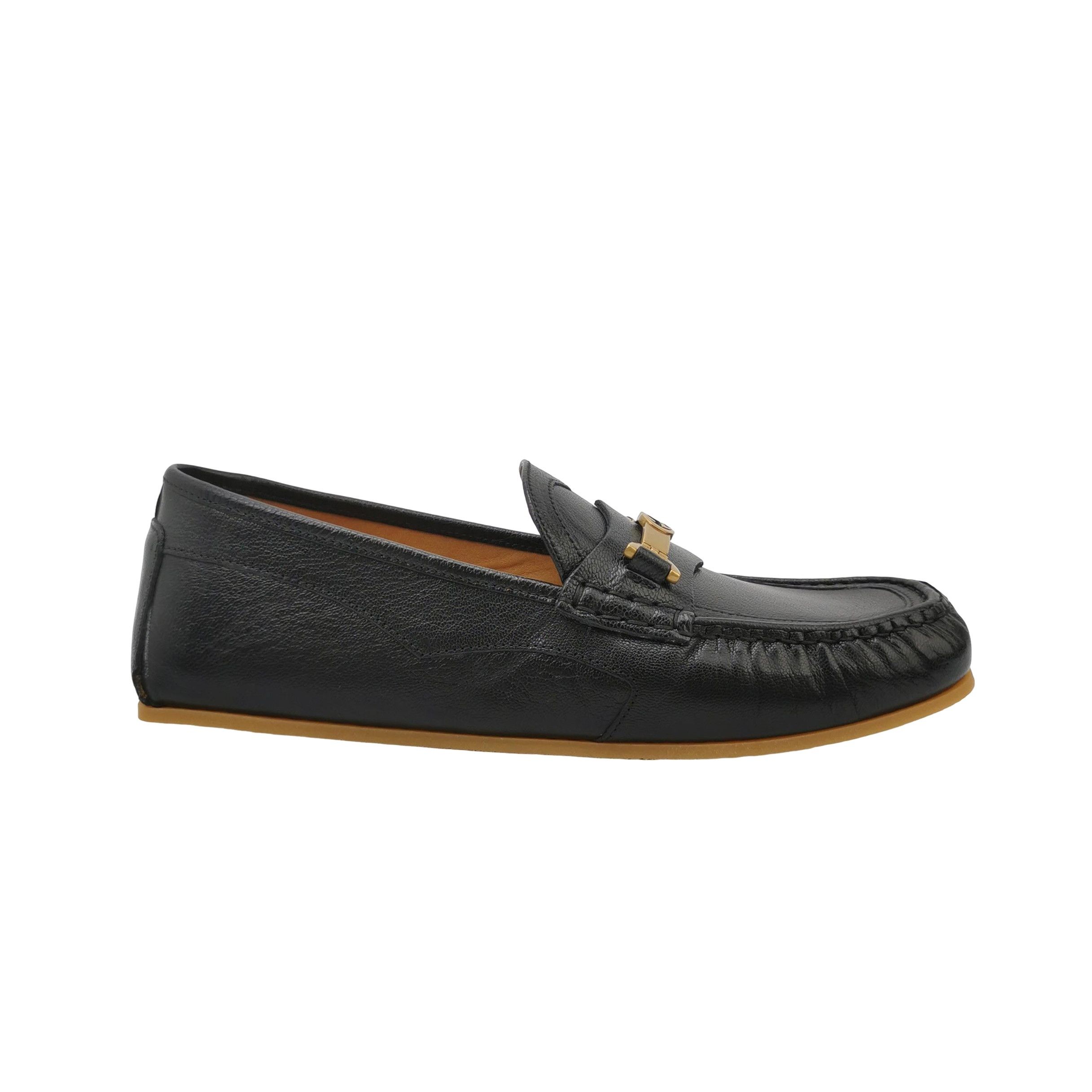Gucci Gucci Interlocking G Leather Loafers US 11 Size US 11 / EU 44 - 1 Thumbnail