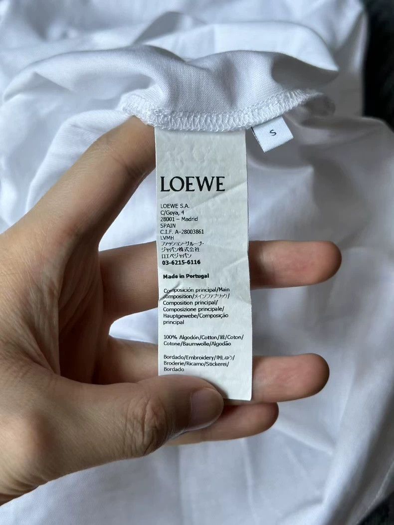 Loewe LOEWE Plaid logo short sleeves Size S / US 4 / IT 40 - 4 Thumbnail