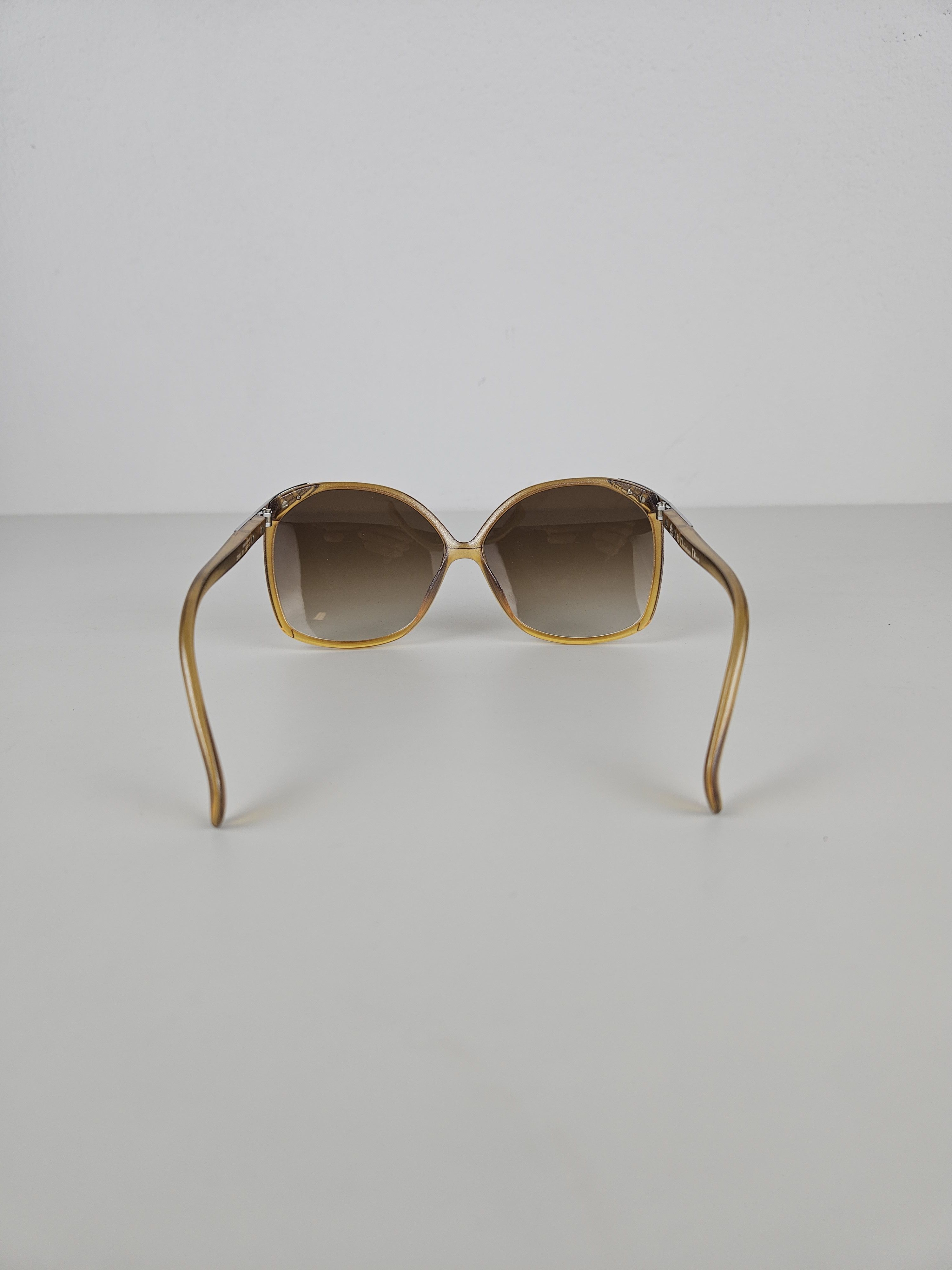 Dior Vintage 80s Dior 2104 31 oversized sunglasses Size ONE SIZE - 4 Thumbnail