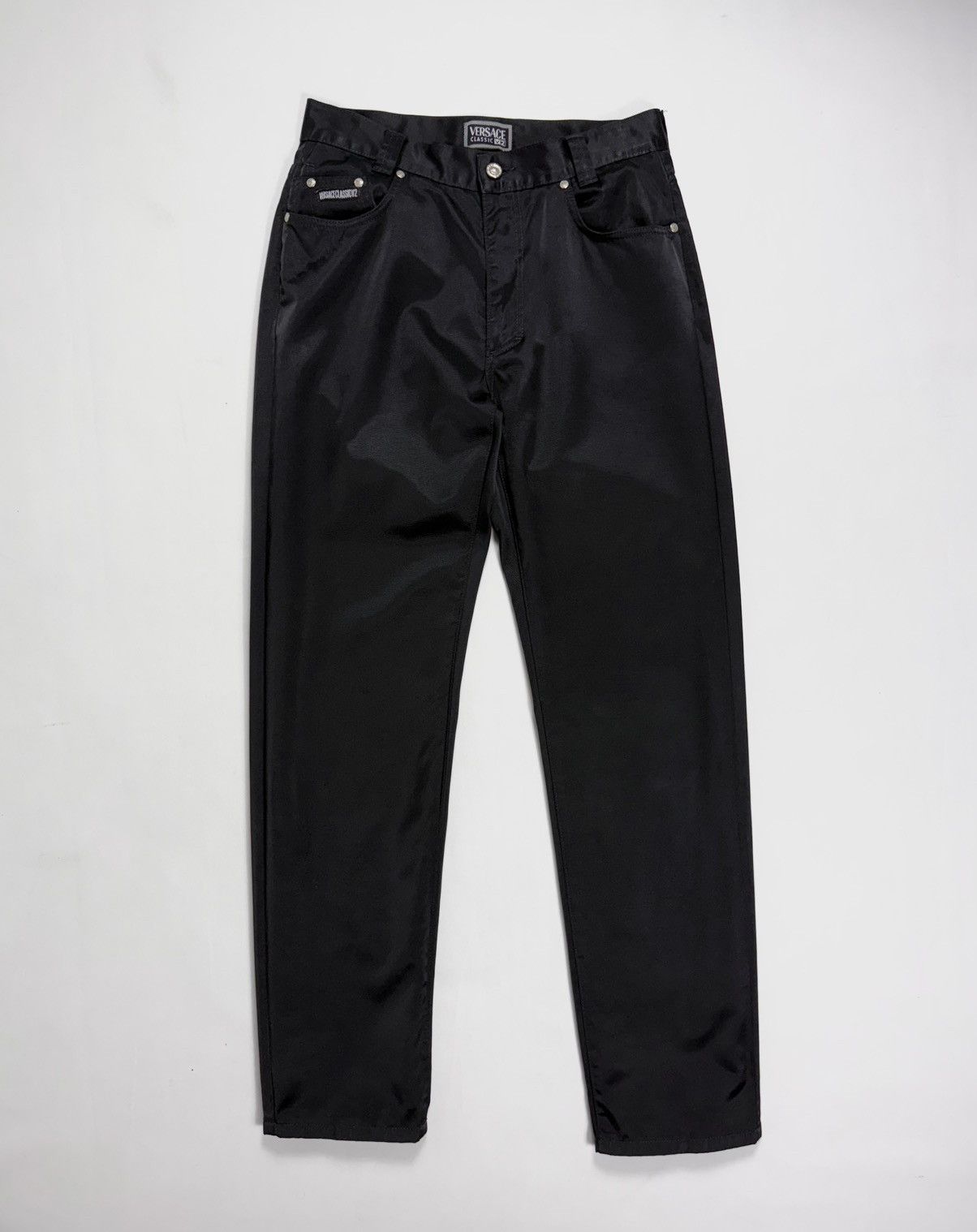 Versace Versace V2 Classic Cotton Nylon Blend Straight Pants Size US 30 / EU 46 - 5 Thumbnail